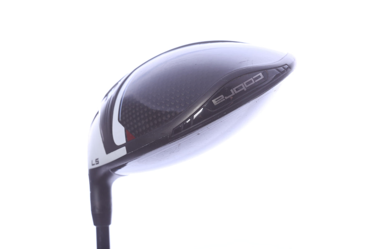 Used Cobra AeroJet LS Driver - 9 Degrees - Stiff Flex Mitsubishi Kai'li White - Left-Handed-Next Round