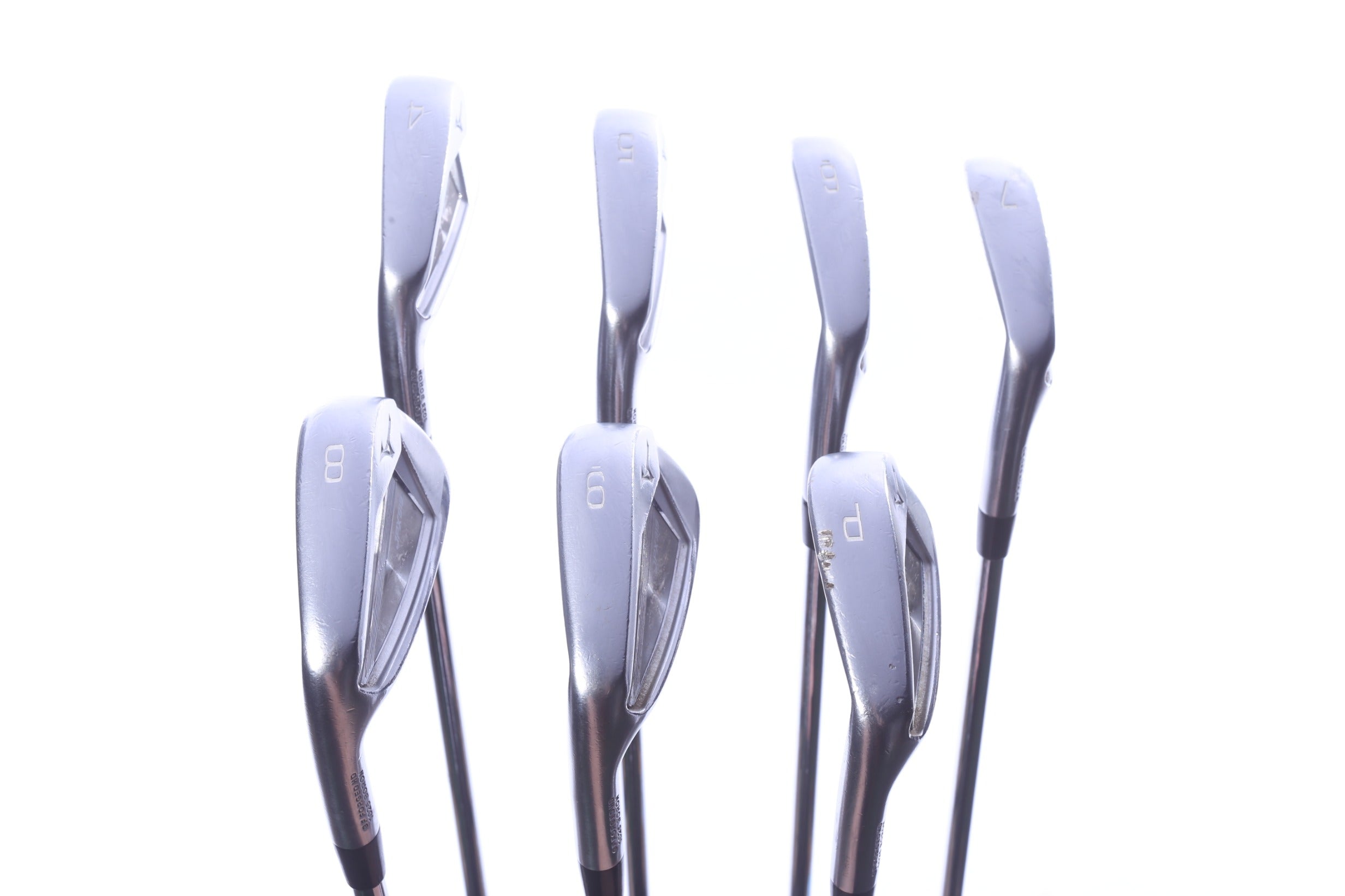 Used Mizuno JPX 919 Forged Iron Set - Left-Handed - 4-PW - Stiff Flex