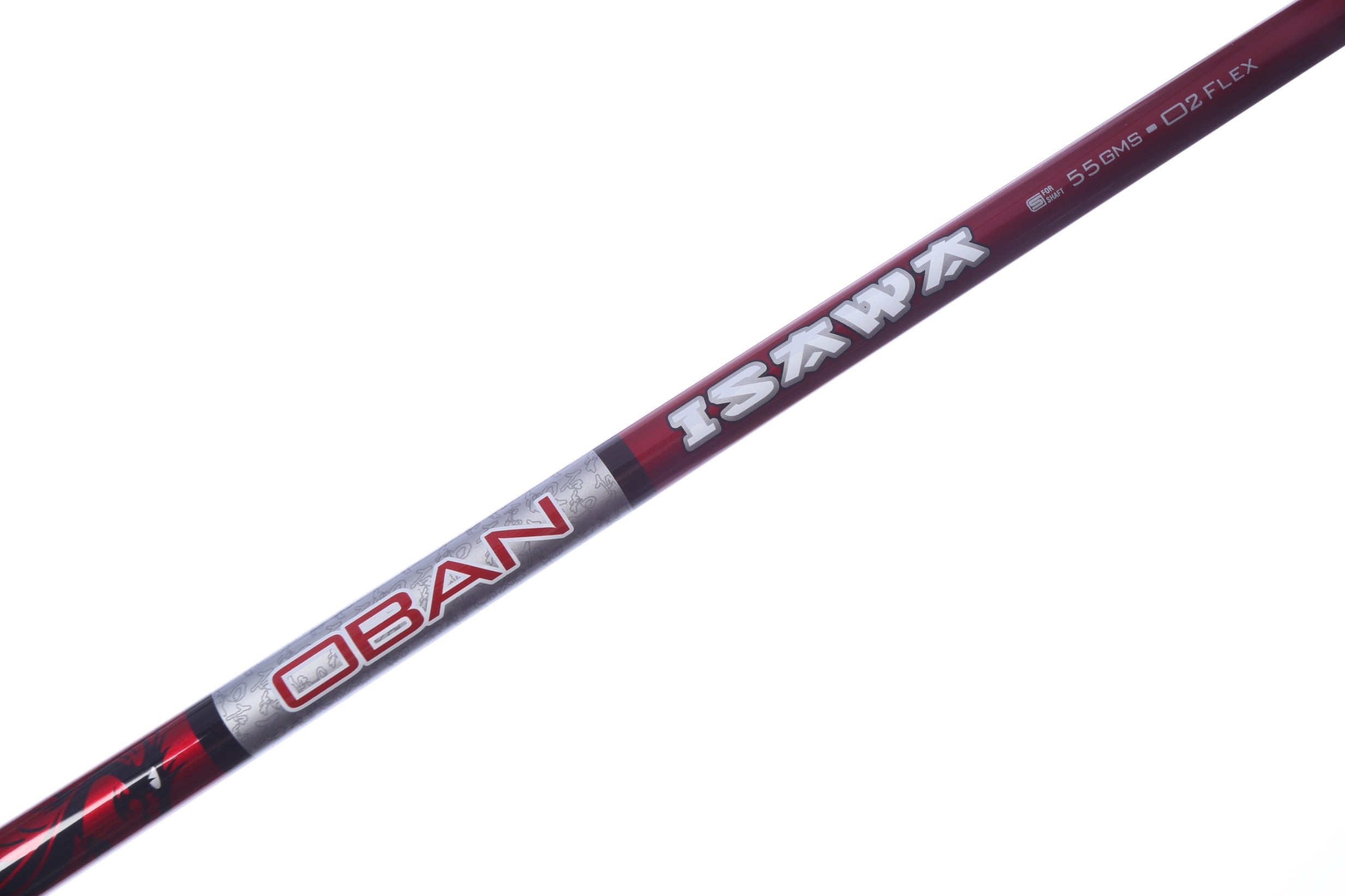 Used Oban Isawa Red Driver Shaft Seniors Flex Graphite - 45.5 in - TaylorMade M Adapter-Next Round