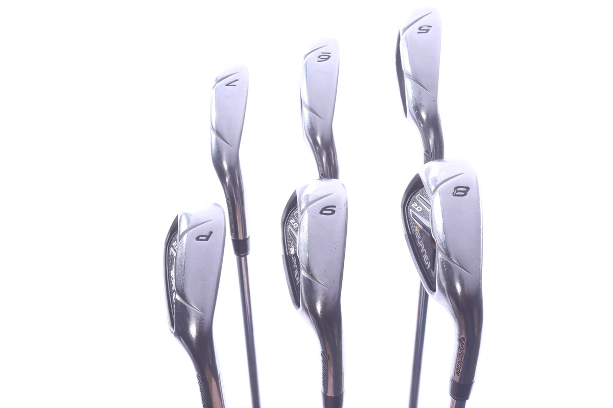 Used TaylorMade Burner 2.0 Iron Set - Right-Handed - 5-PW - Regular Flex