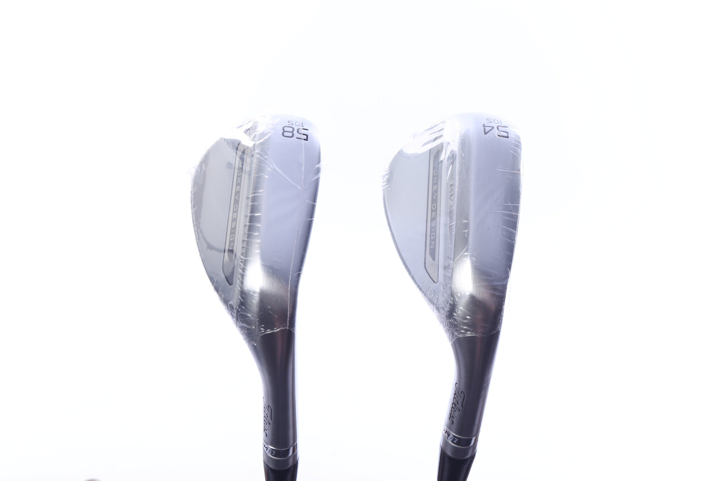 Used Titleist Vokey SM11 Tour Chrome Wedge Set - Right-Handed - 54*, 58* - Seniors Flex