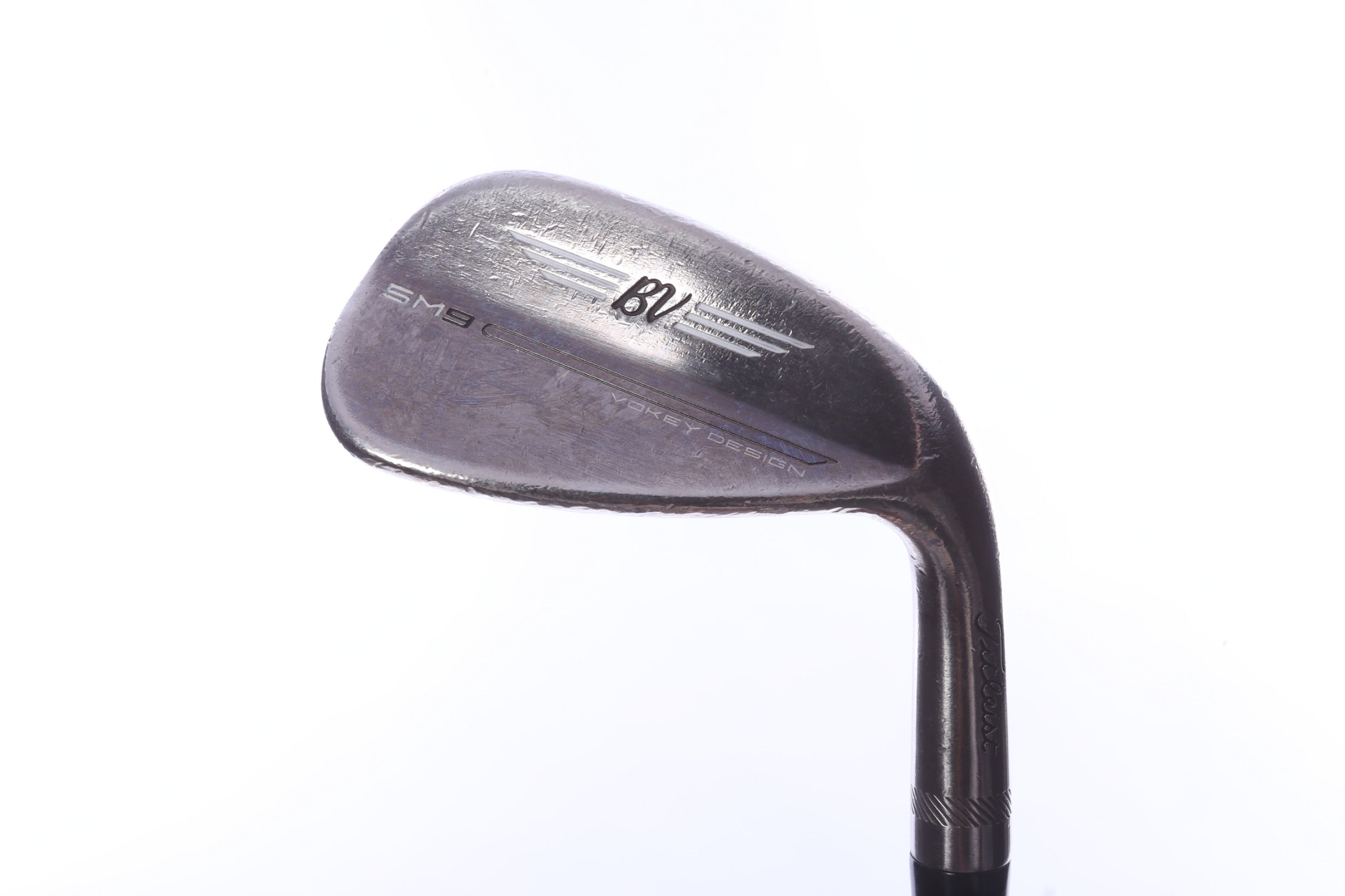Used Titleist Vokey SM9 Brushed Steel Pitching Wedge - Right-Handed - 46 Degrees - Wedge Flex-Next Round