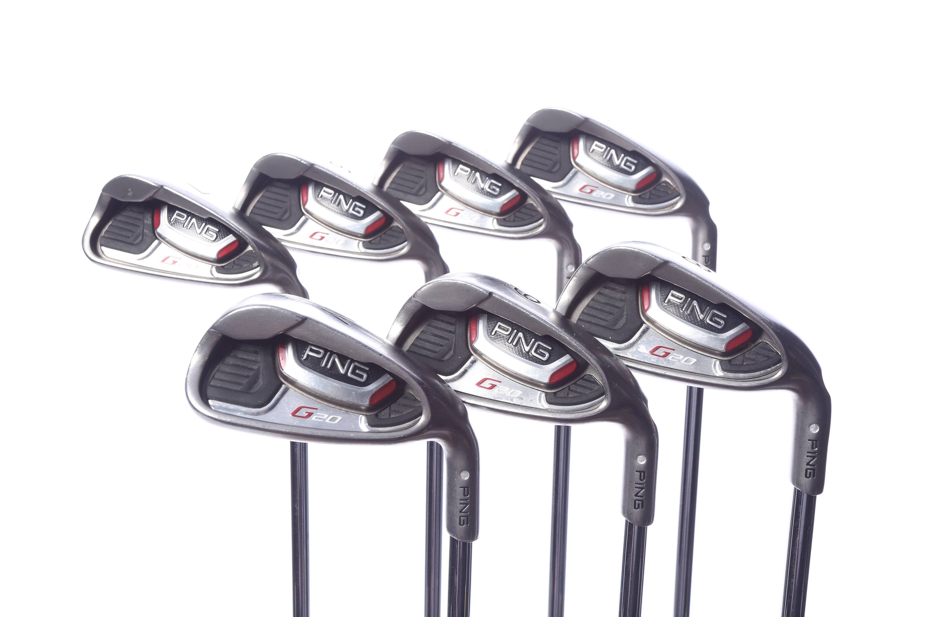 Used Ping G20 Iron Set - Right-Handed - 4-PW - Stiff Flex