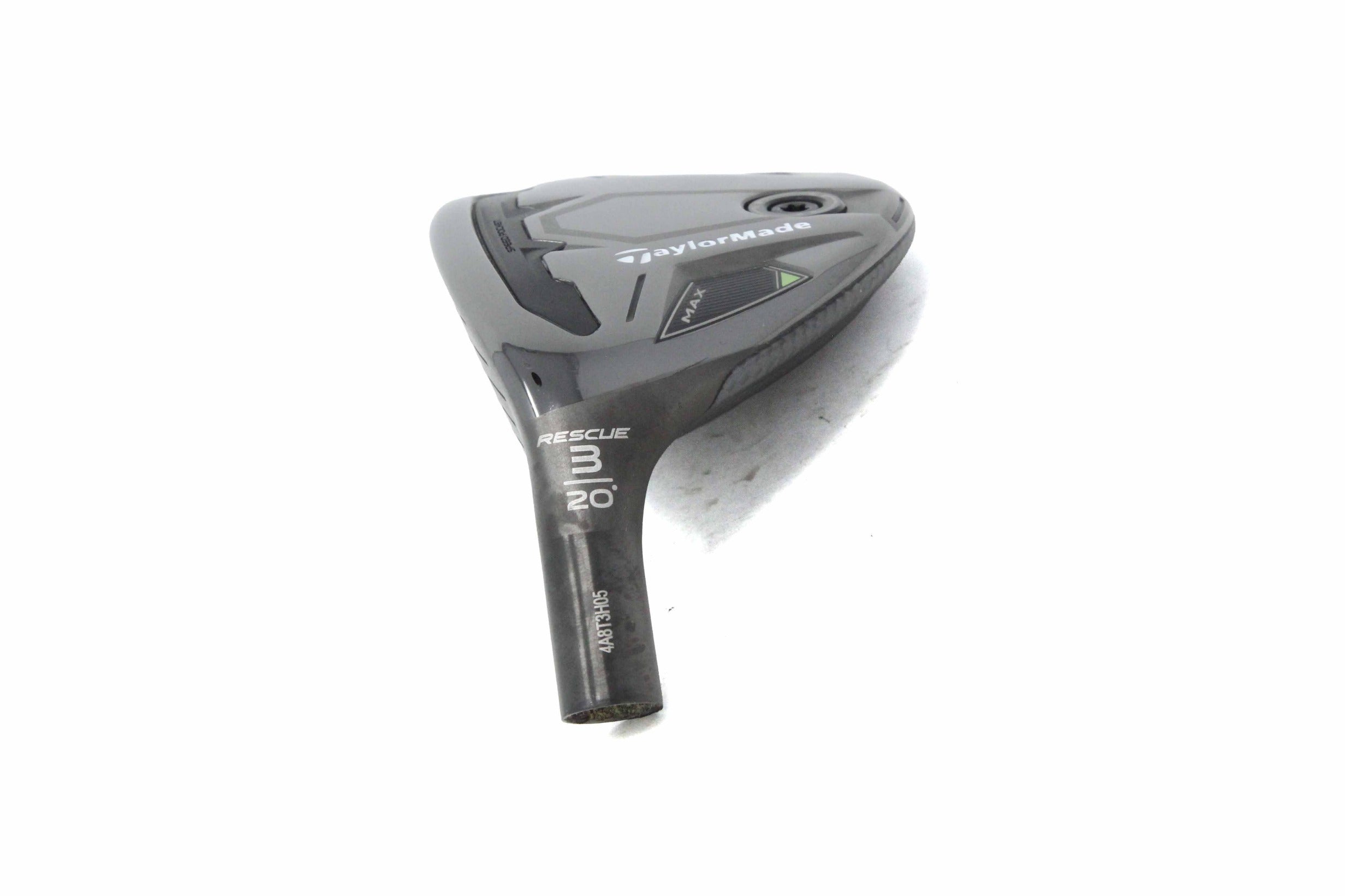 Used TaylorMade Qi35 MAX Rescue 3H - HEAD ONLY - Left-Handed - 20 Degrees