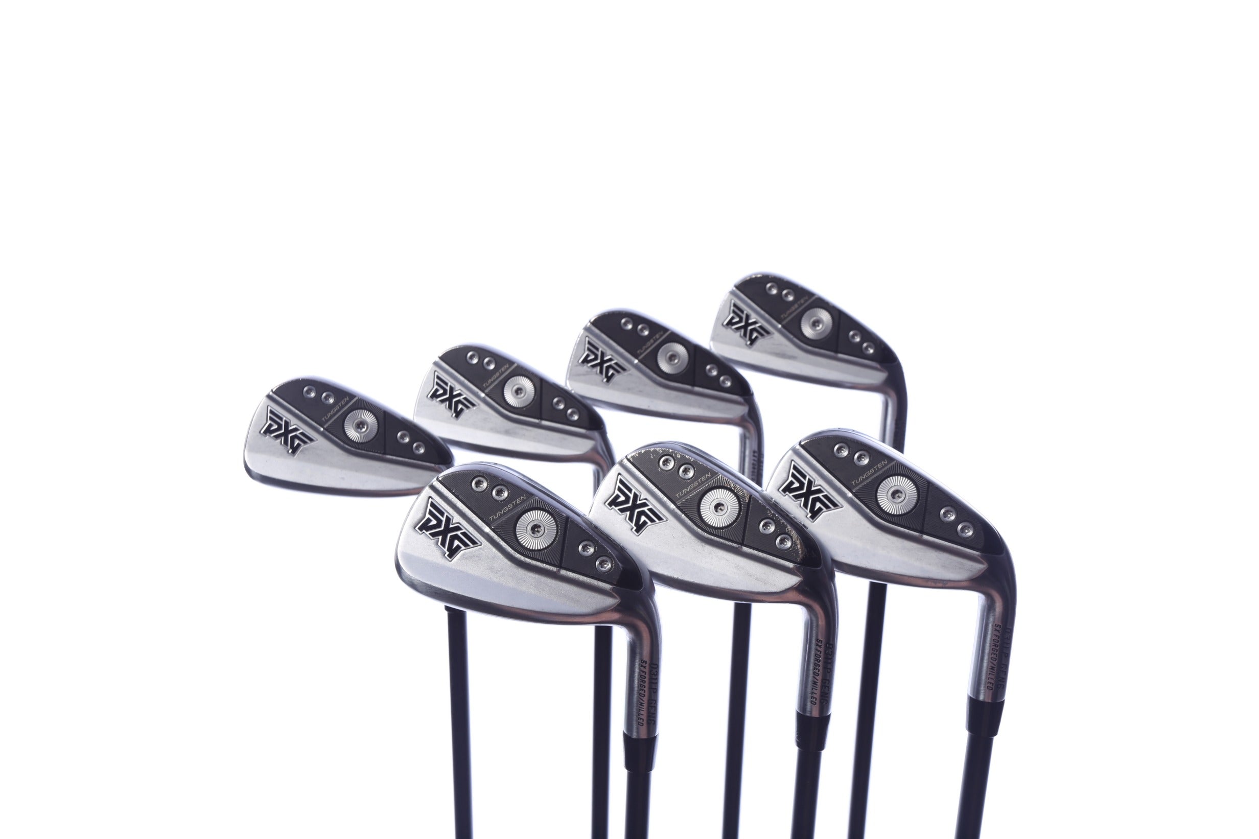 Used PXG 0311 XP Gen 6 Iron Set - Right-Handed - 5-PW, GW - Seniors Flex