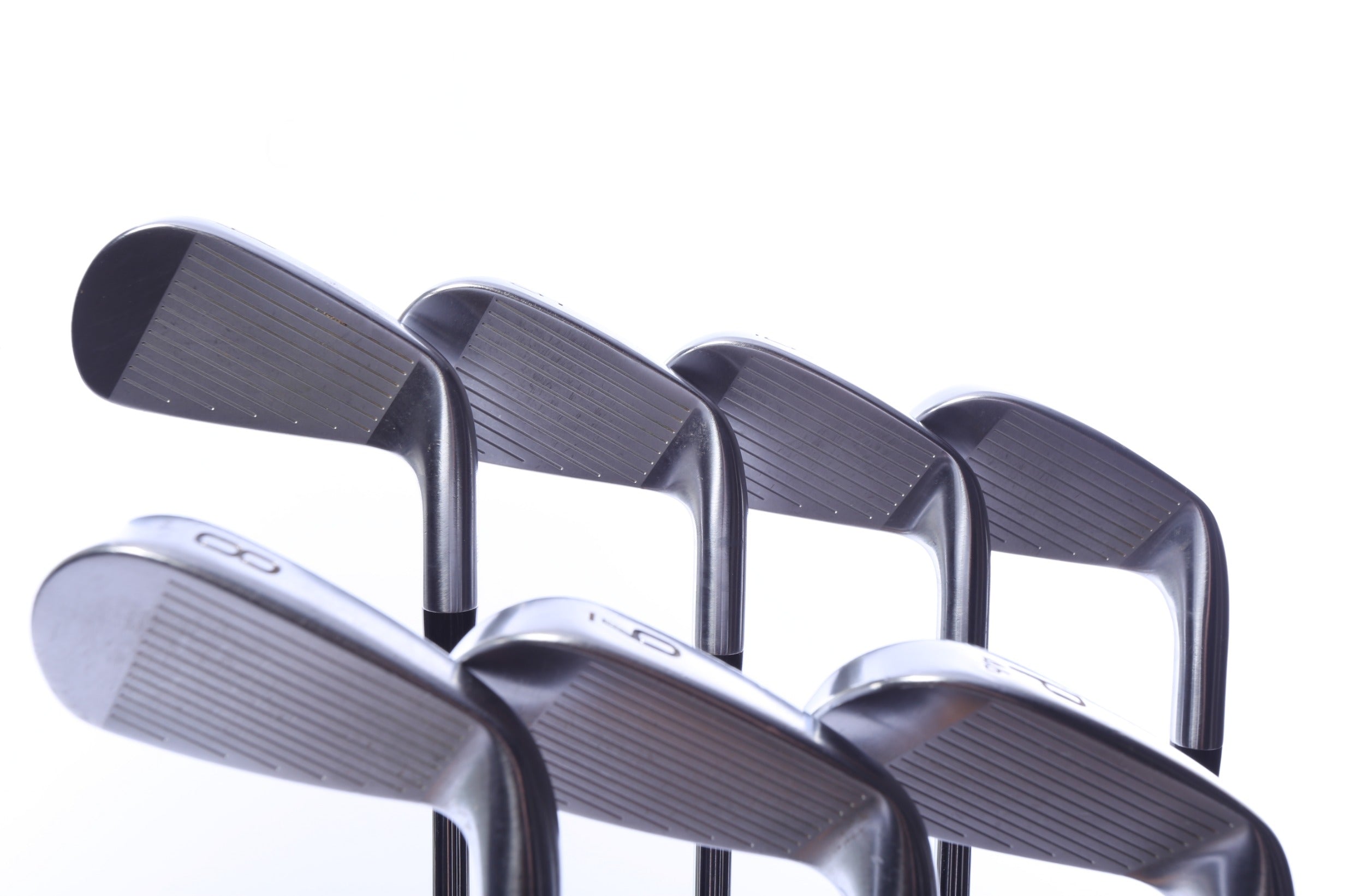 Used Titleist 2023 T100 Iron Set - Left-Handed - 4-PW - Stiff Flex