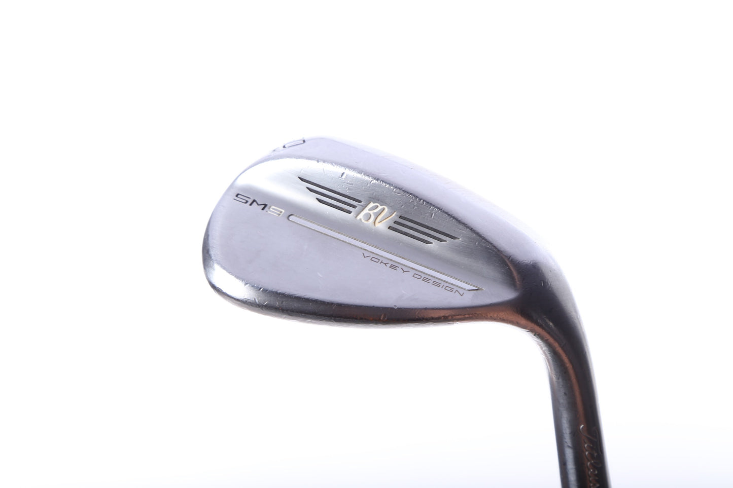 Used Titleist Vokey SM9 Tour Chrome Lob Wedge - Right-Handed - 60 Degrees - Wedge Flex-Next Round