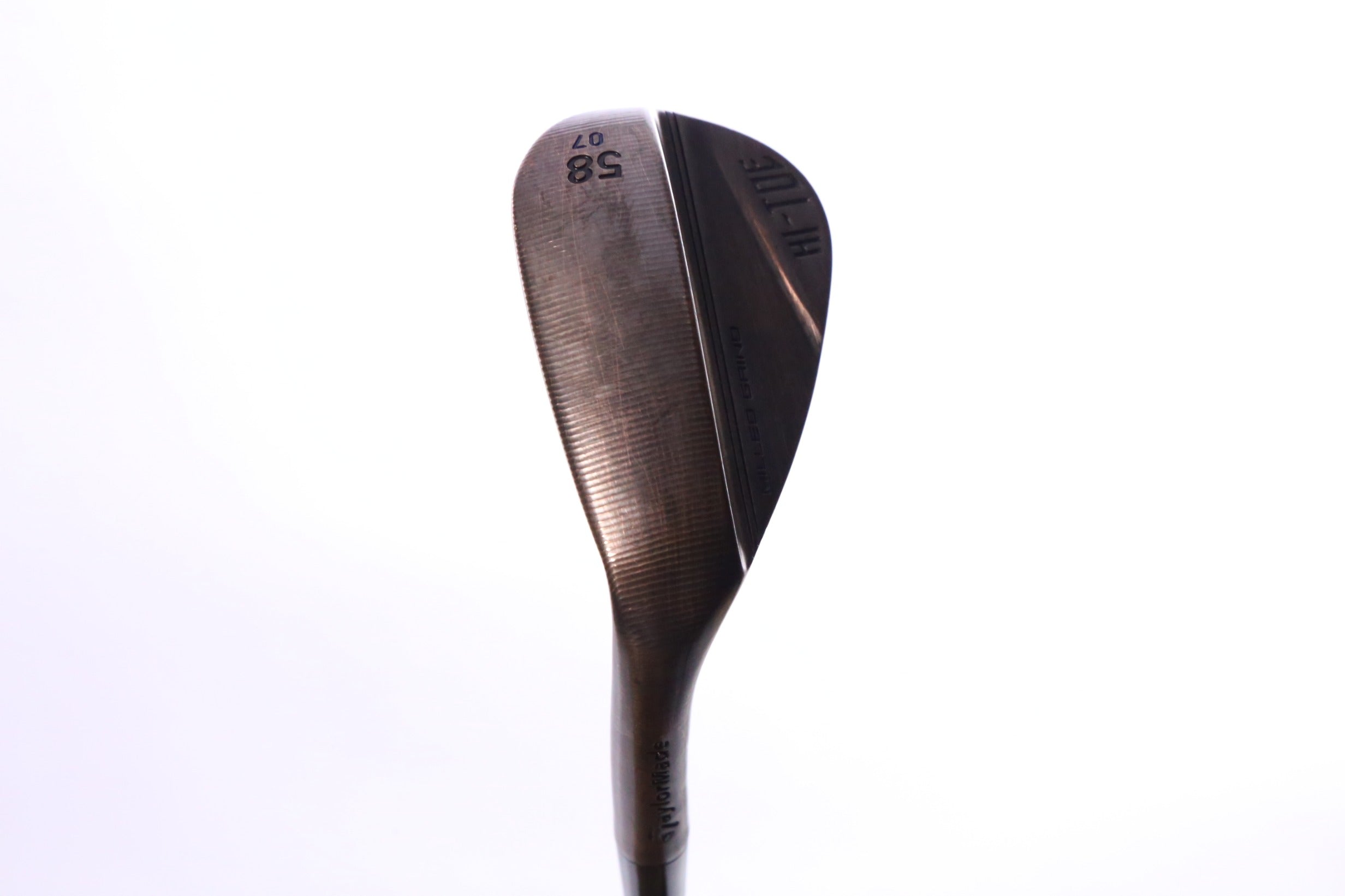 Used TaylorMade Milled Grind HI-TOE 3 Copper Lob Wedge - Left-Handed - 58 Degrees - Regular Flex-Next Round