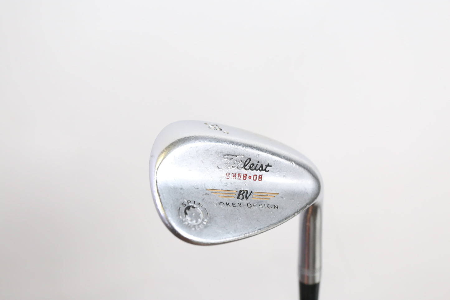 Used Titleist Vokey Spin Milled Lob Wedge - Right-Handed - 58 Degrees - Stiff Flex