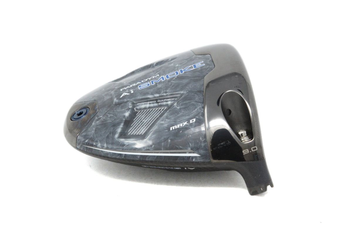 Used Callaway Paradym Ai Smoke MAX D Driver - HEAD ONLY - Right-Handed - 9 Degrees