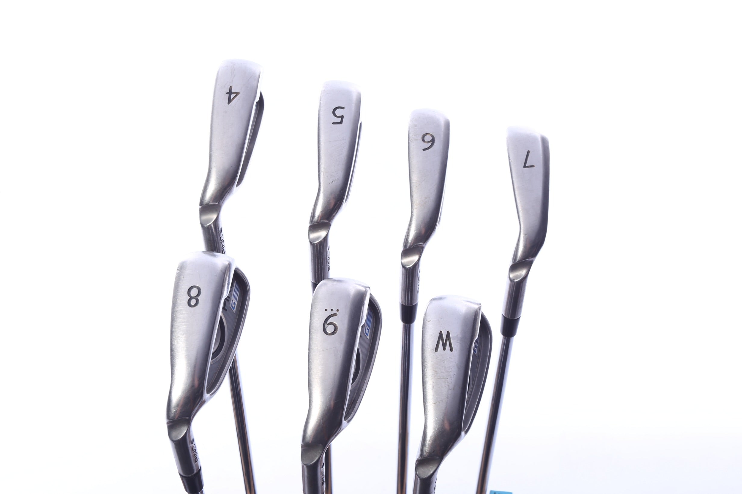 Used Ping G Iron Set - Left-Handed - 4-PW - Regular Flex