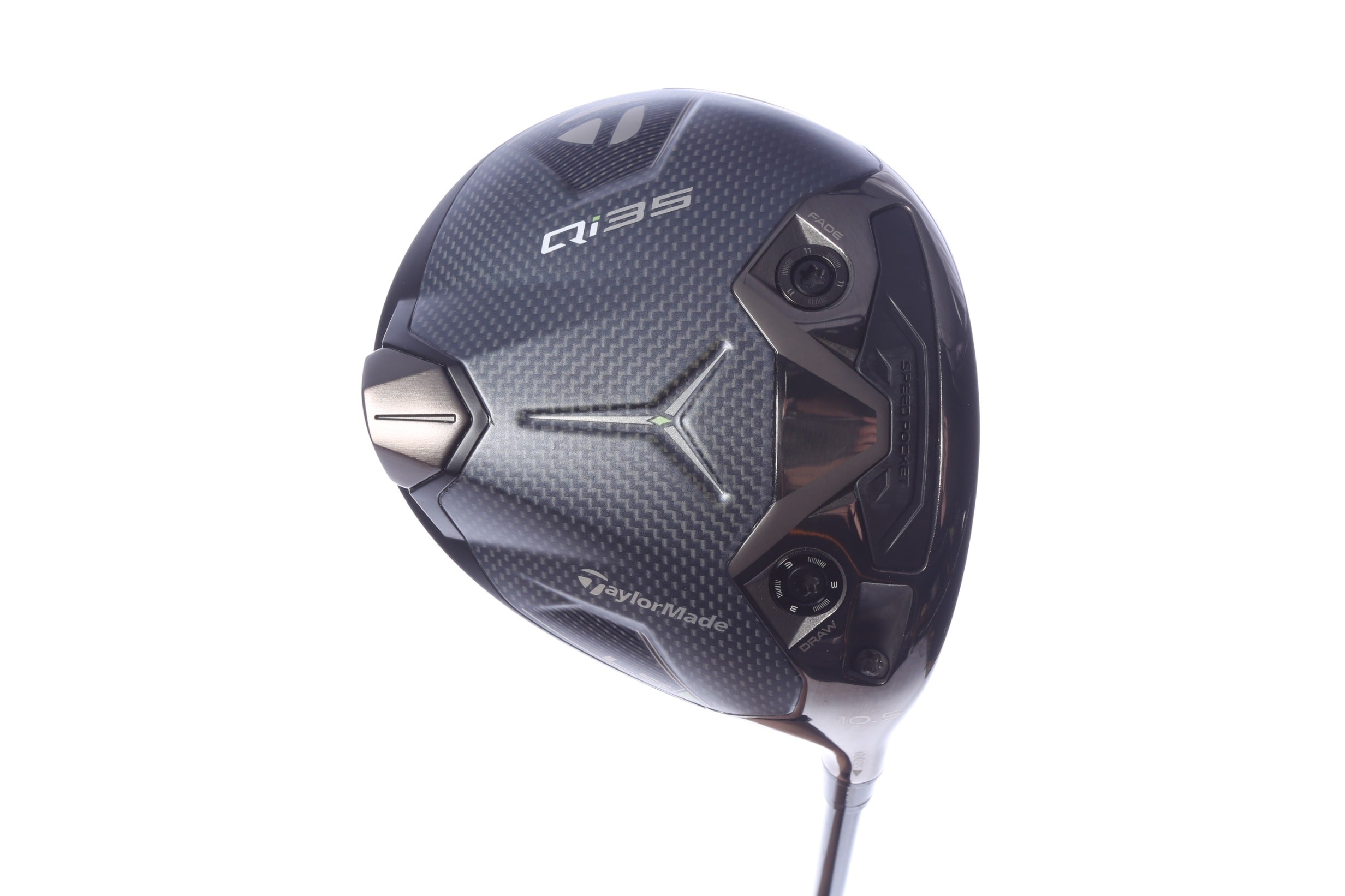 Used TaylorMade Qi35 LS Driver - 10.5 Degrees - Regular Flex Project X HZRDUS Smoke Red - Right-Handed-Next Round