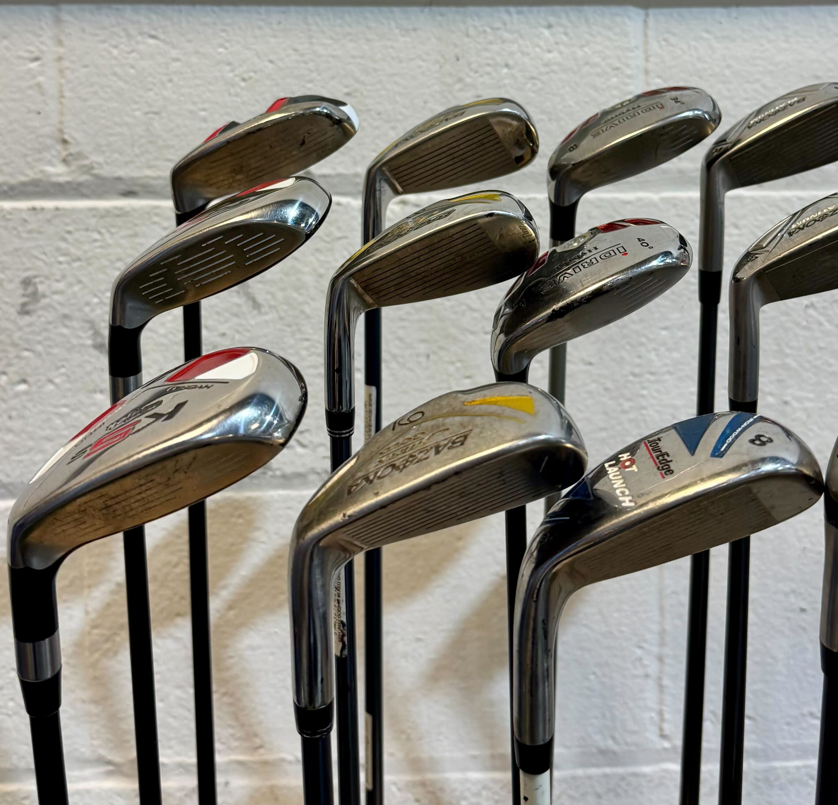Wholesale Lot of 40 Golf Clubs - Assorted Hybrids-Next Round