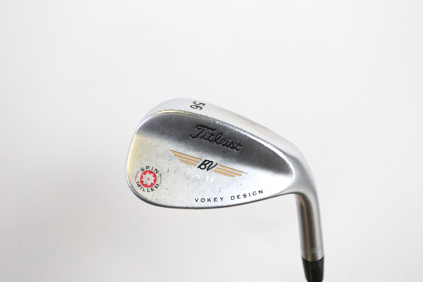 Used Titleist Vokey Spin Milled Tour Chrome '09 Sand Wedge - Right-Handed - 56 Degrees - Stiff Flex