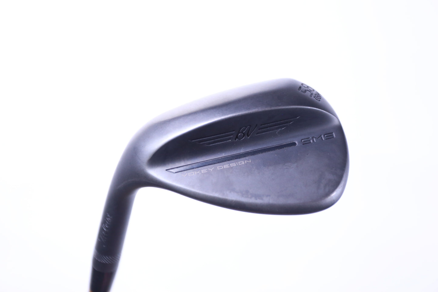 Used Titleist Vokey SM9 Jet Black Lob Wedge - Left-Handed - 58 Degrees - Stiff Flex-Next Round