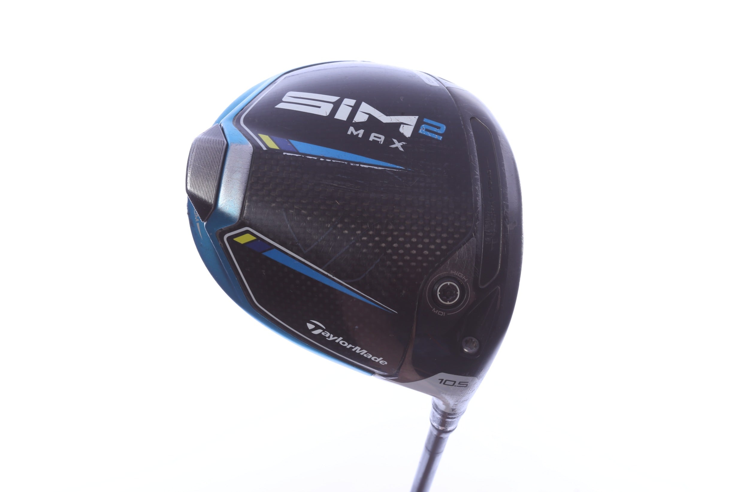 Used TaylorMade SIM2 MAX Driver - 10.5 Degrees - Stiff Flex Ping Alta CB - Right-Handed-Next Round