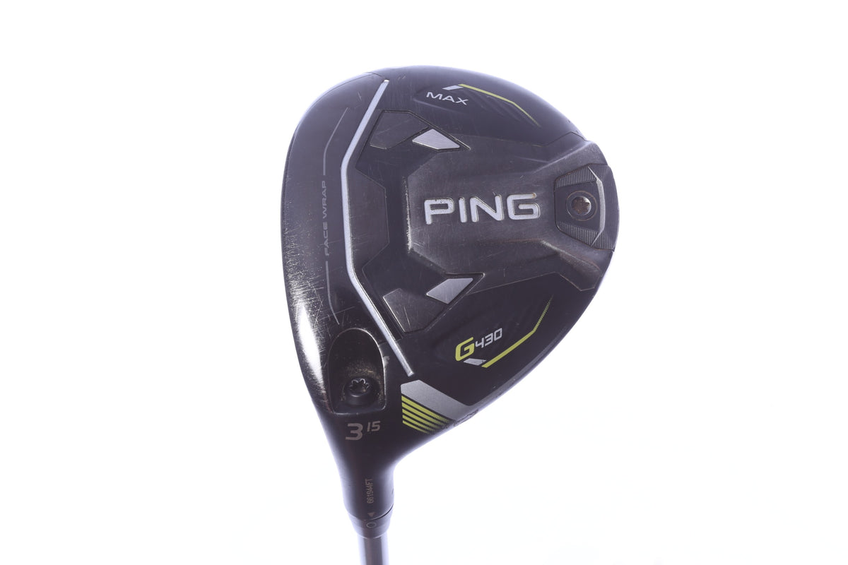 Used Ping G430 MAX 3-Wood - Left-Handed - 15 Degrees - Seniors Flex