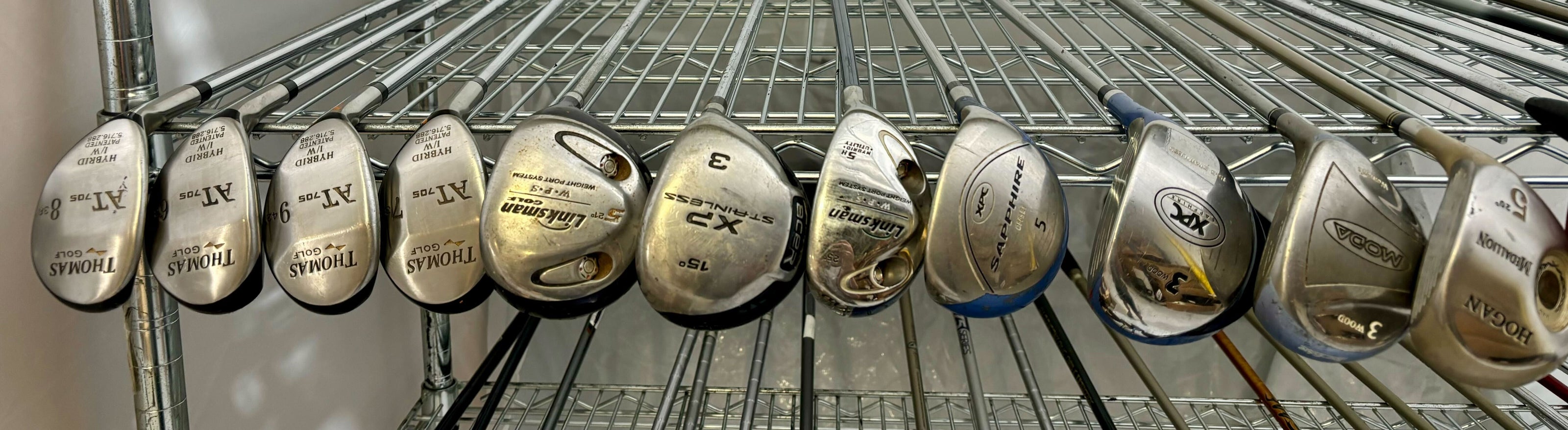 Wholesale Lot of 40 Golf Clubs - Assorted Woods and Drivers - Left/Right-Handed-Next Round