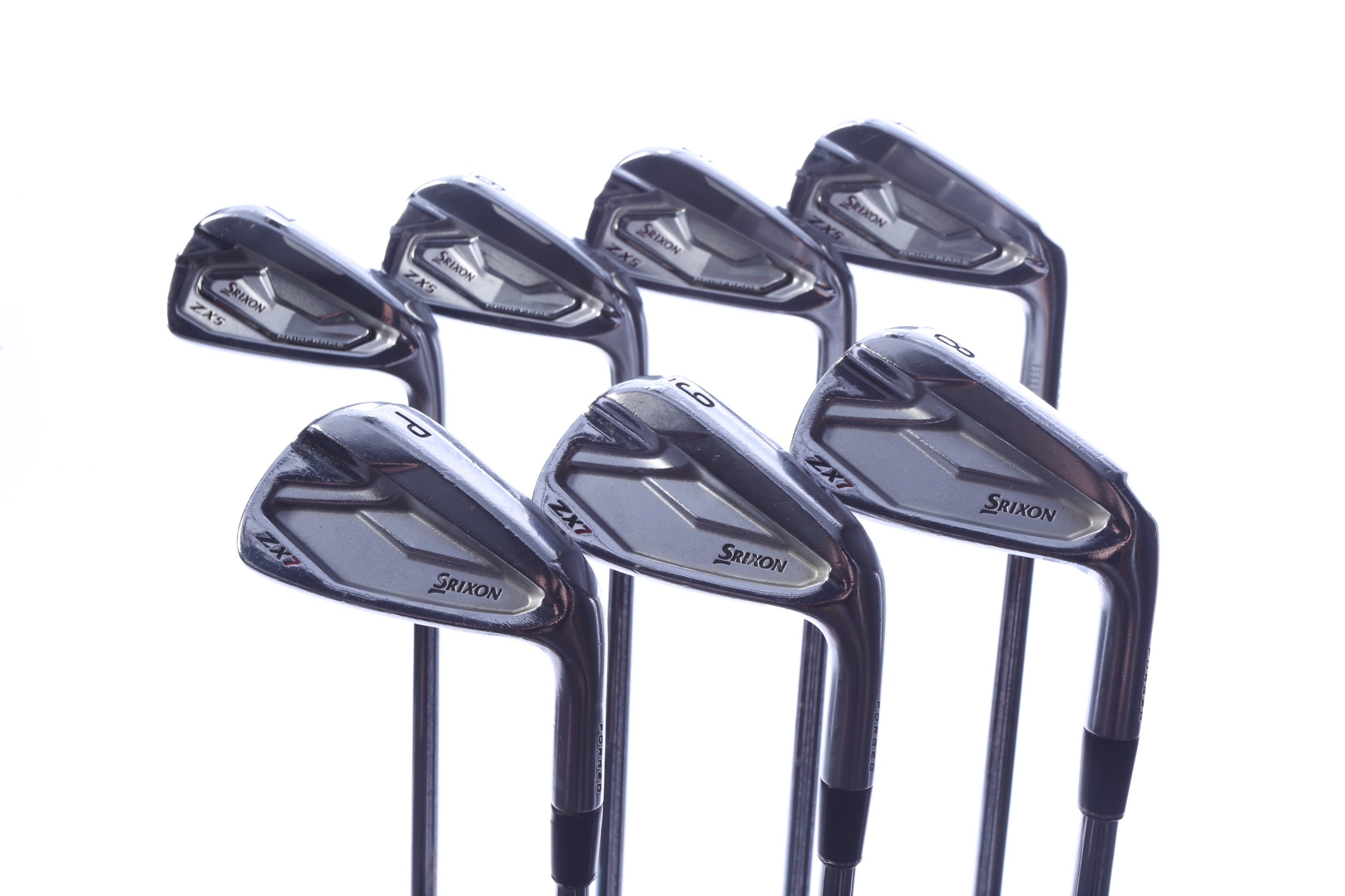 Used Srixon ZX5 / ZX7 Combo Iron Set - Right-Handed - 4-PW - Stiff Flex-Next Round