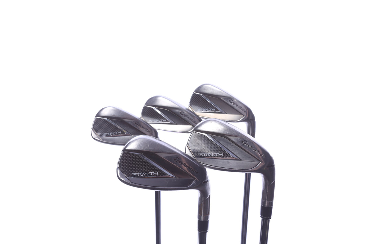 Used TaylorMade STEALTH Iron Set - Right-Handed - 6-PW - Stiff Flex-Next Round