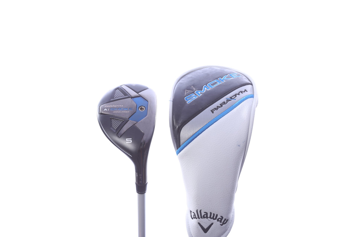 Used Callaway Paradym Ai Smoke MAX Fast 5H Hybrid - Right-Handed - 24 Degrees - Ladies Flex-Next Round