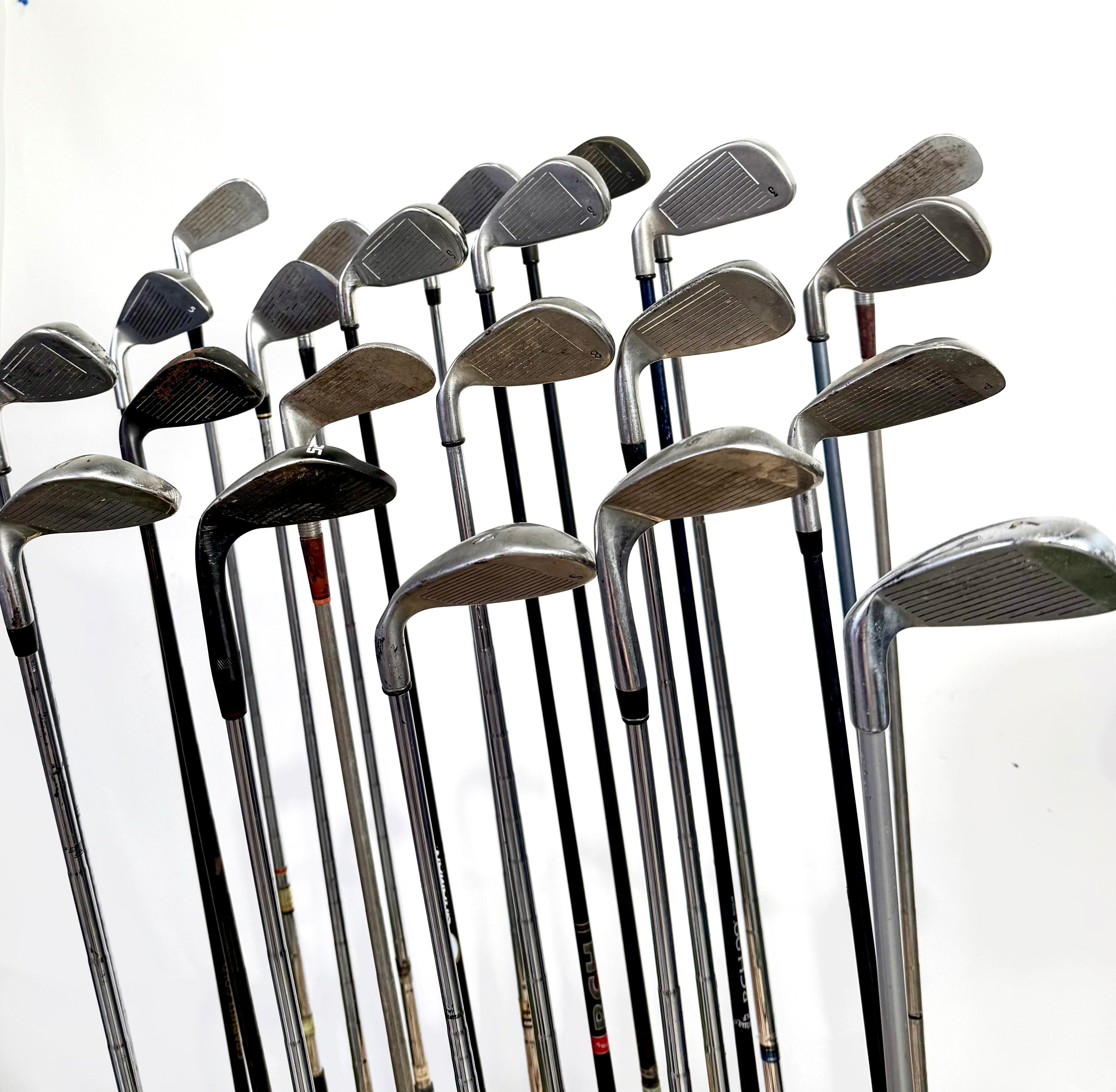 Wholesale Lot of 24 Golf Clubs - Right Handed - Assorted Irons and Wedges-Next Round