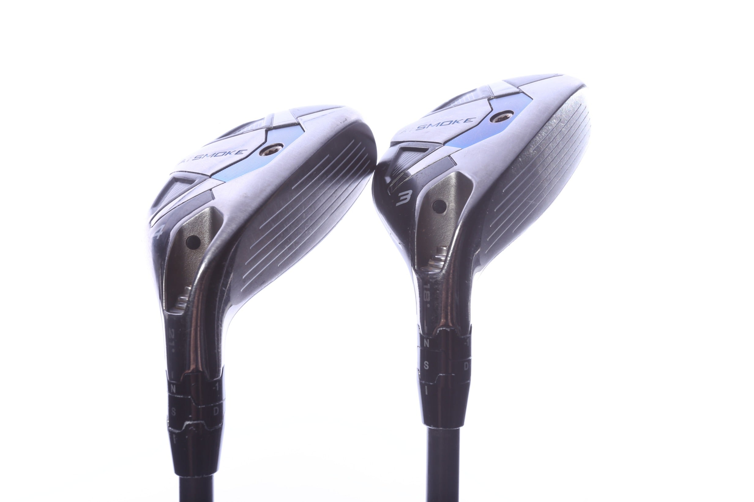 Used Callaway Paradym Ai Smoke Hybrid Set - Right-Handed - 3H, 4H - Regular Flex