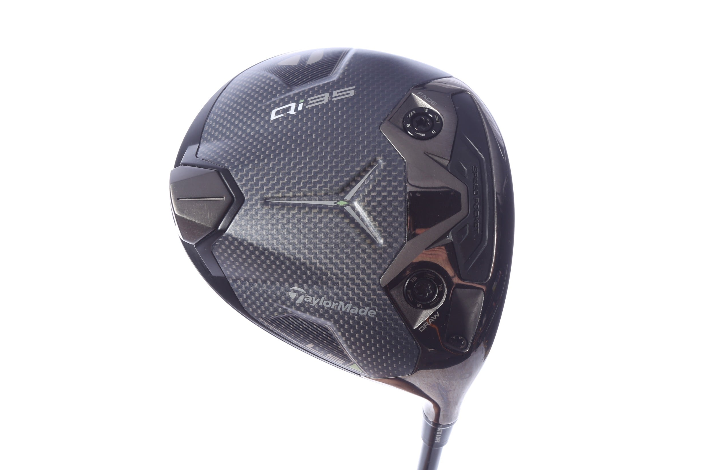 Used TaylorMade Qi35 LS Driver - 9 Degrees - Stiff Flex Project X HZRDUS RDX Smoke - Right-Handed-Next Round
