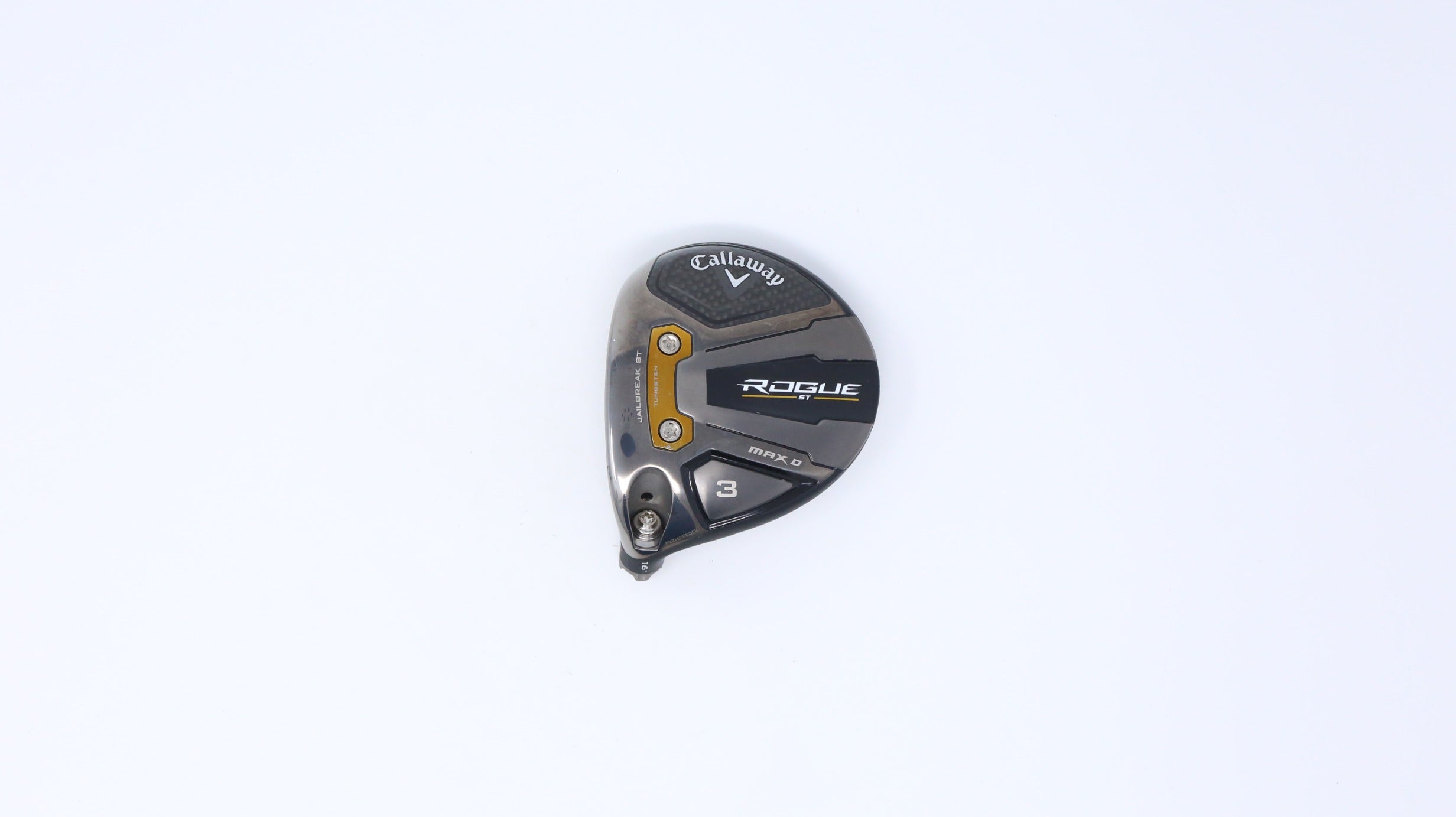 Used Callaway Rogue ST Max Draw 3-Wood - HEAD ONLY - Left-Handed - 16 Degrees-Next Round