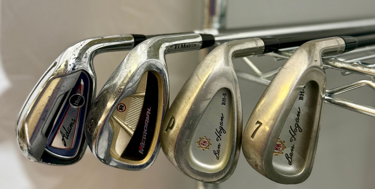 Wholesale Lot of 50 Golf Clubs - Assorted Irons-Next Round