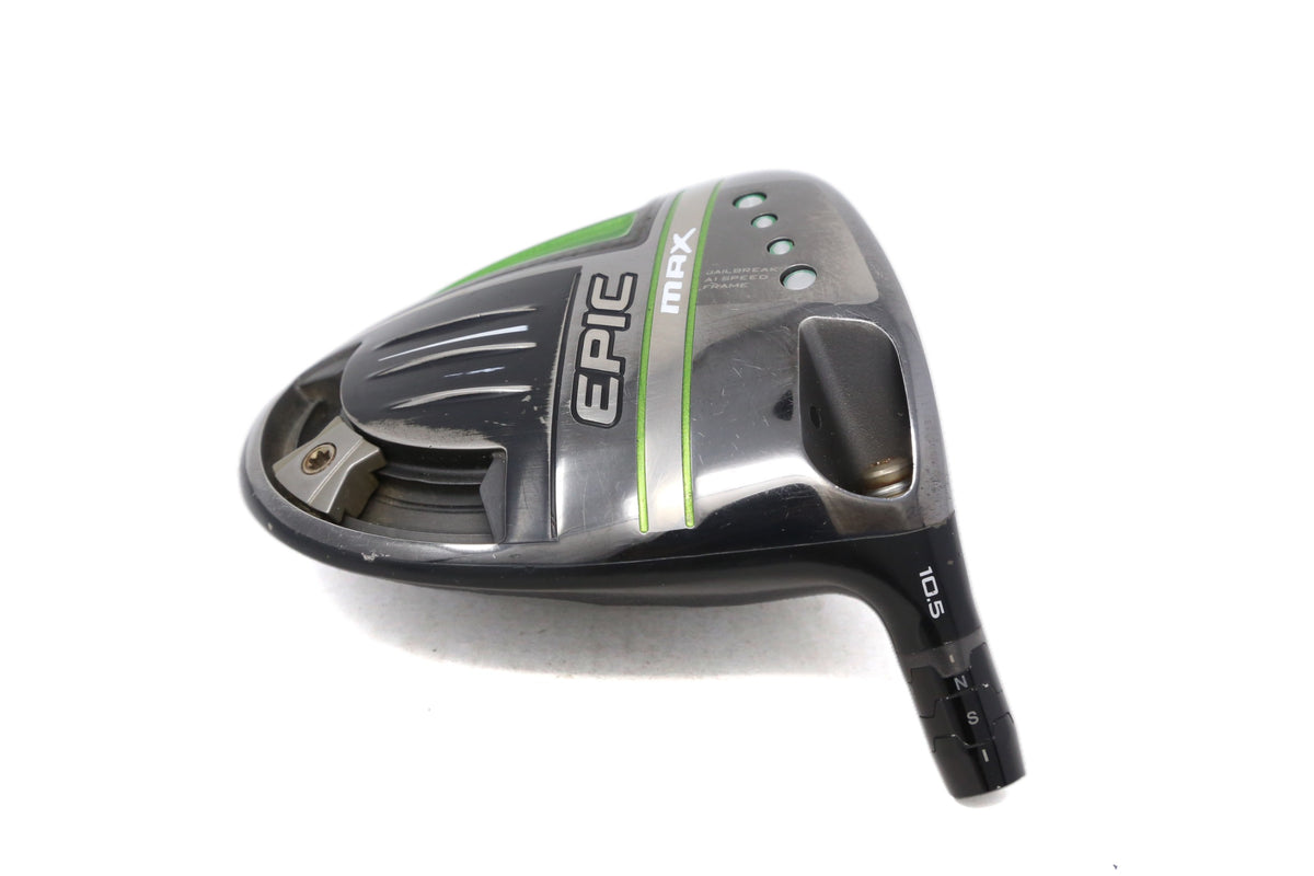 Used Callaway Epic MAX Driver - HEAD ONLY - Right-Handed - 10.5 Degrees