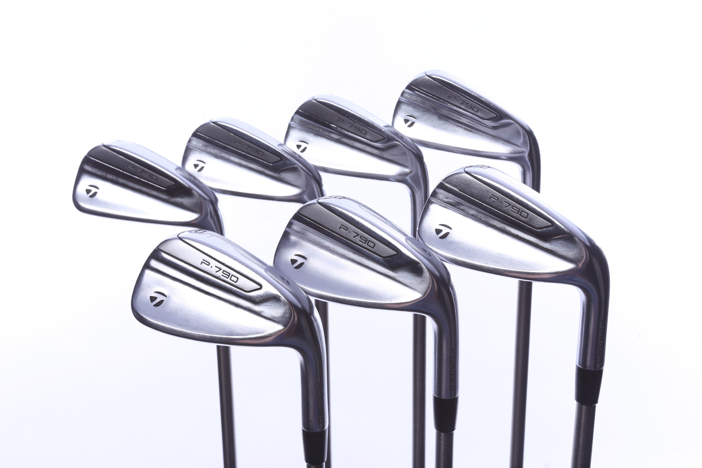 Used TaylorMade 2019 P790 Iron Set - Right-Handed - 4-PW - Stiff Flex-Next Round