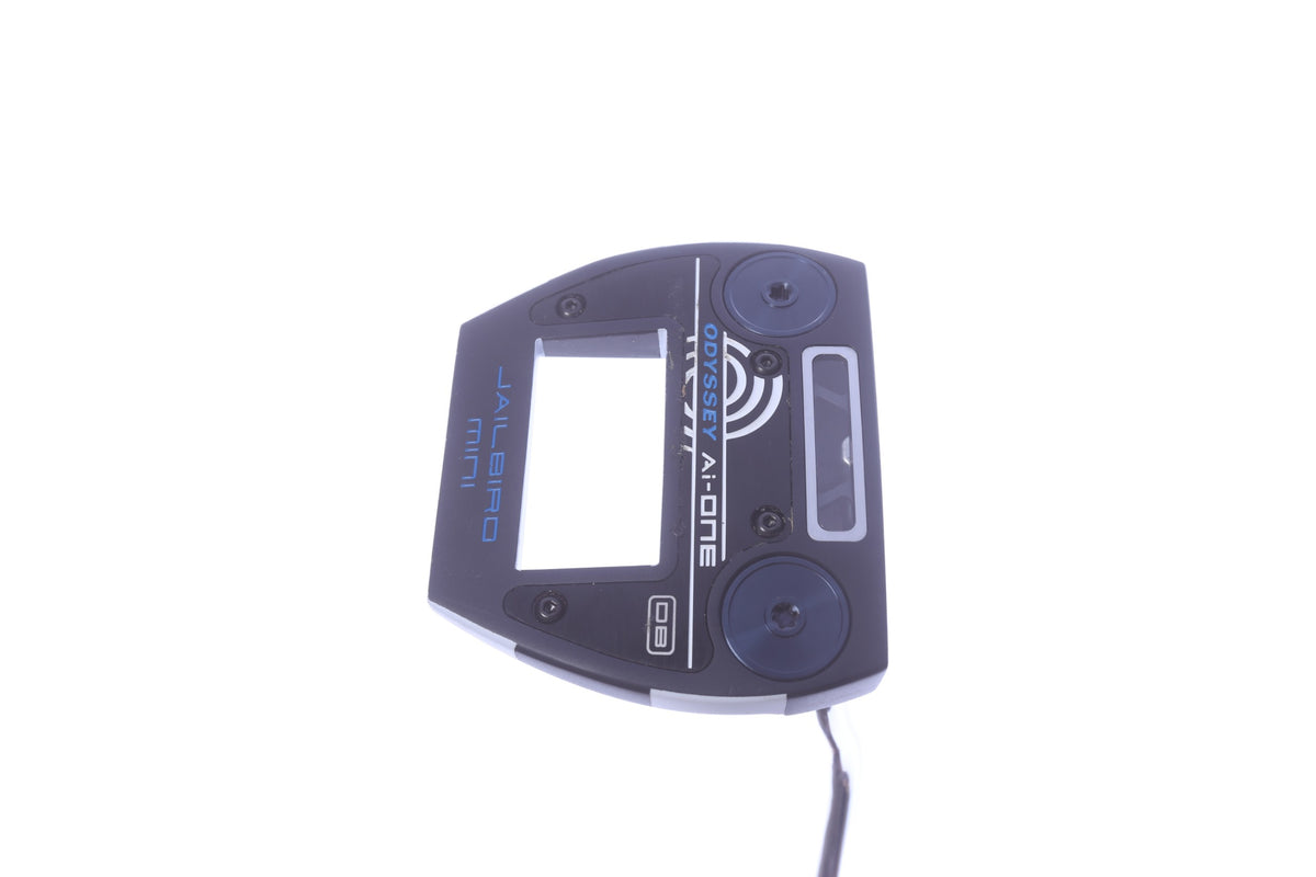 Used Odyssey Ai-ONE Jailbird Mini DB Putter - Right-Handed - 35 in - Mallet