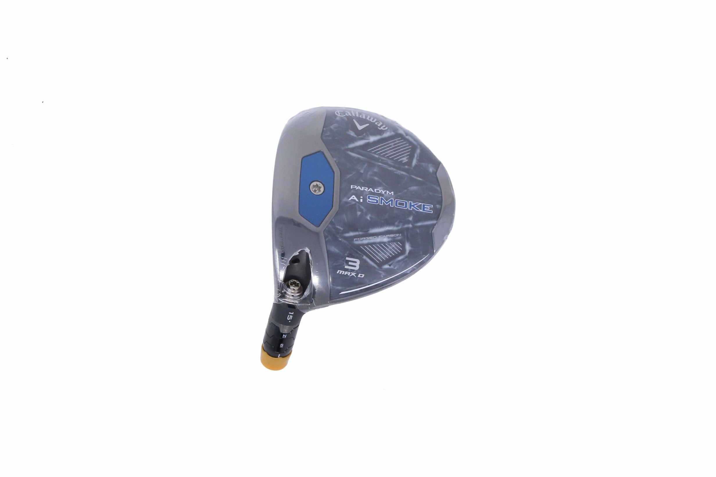 Used Callaway Paradym Ai Smoke MAX D 3-Wood - HEAD ONLY - Left-Handed - 15 Degrees-Next Round