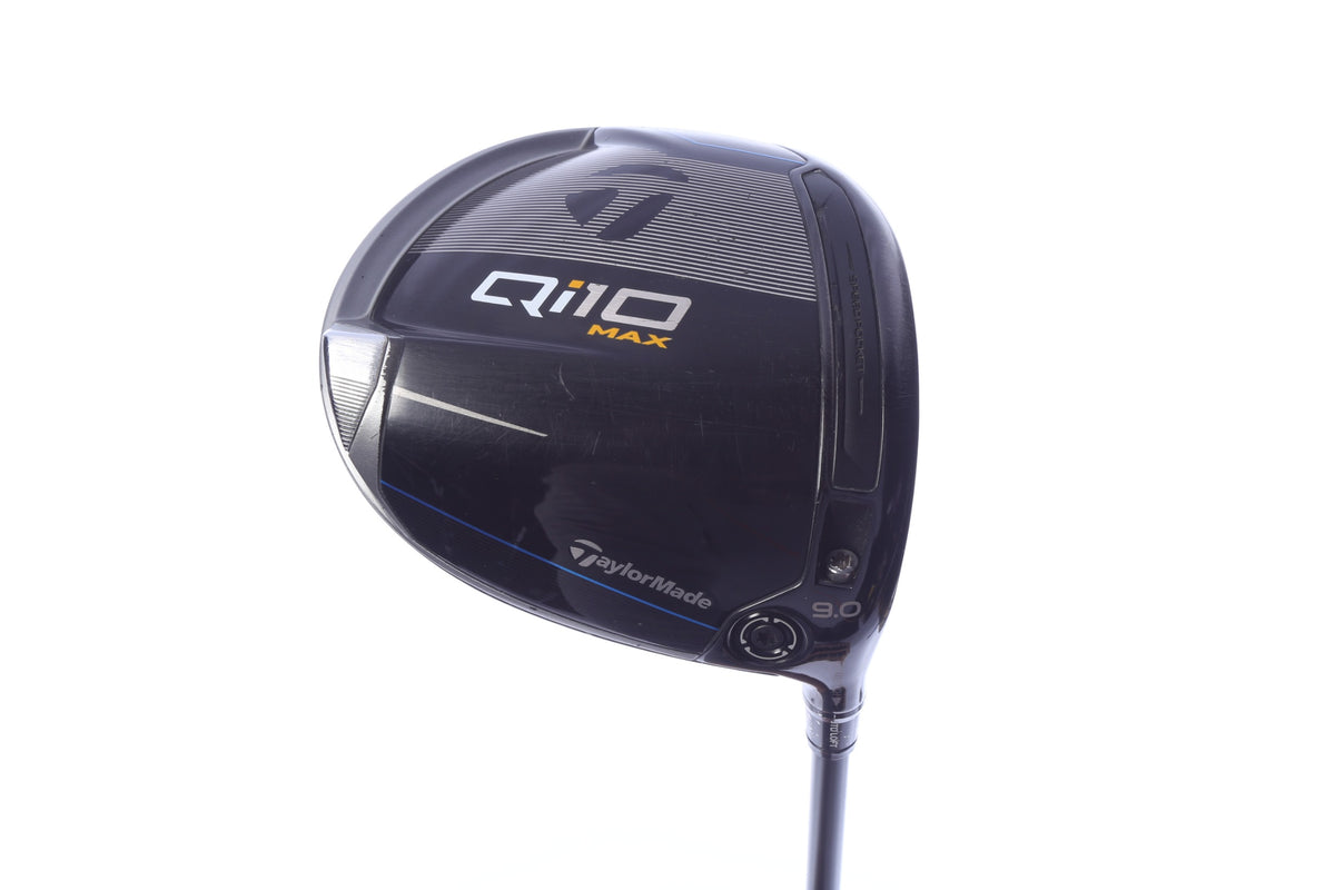 Used TaylorMade Qi10 MAX Driver - 9 Degrees - Regular Flex UST Mamiya Helium - Right-Handed