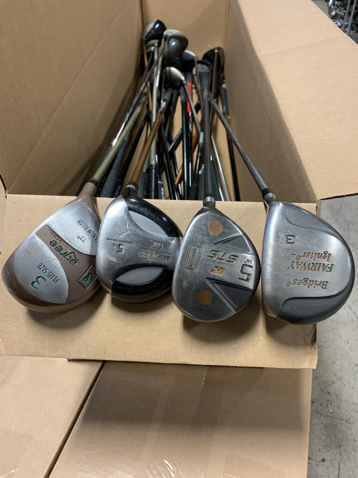 Wholesale Lot of 30 Assorted Fairway Woods. Orlimar, Wilson, Ram-Next Round