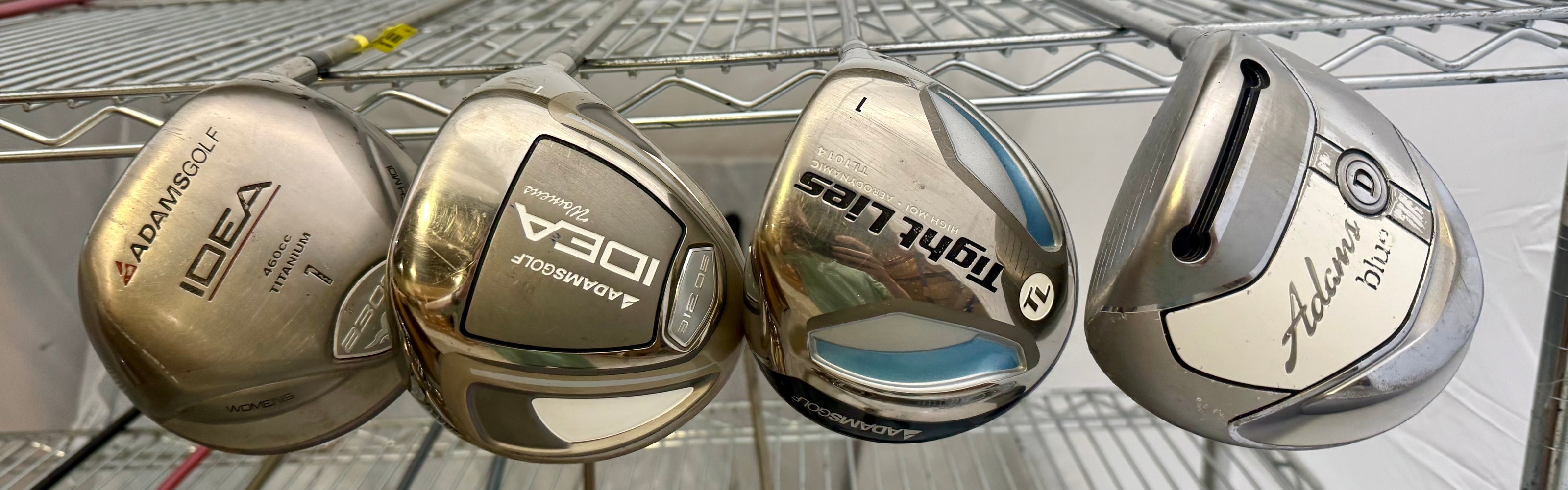 Wholesale Lot of 15 Golf Clubs - Adams Ladies Drivers-Next Round