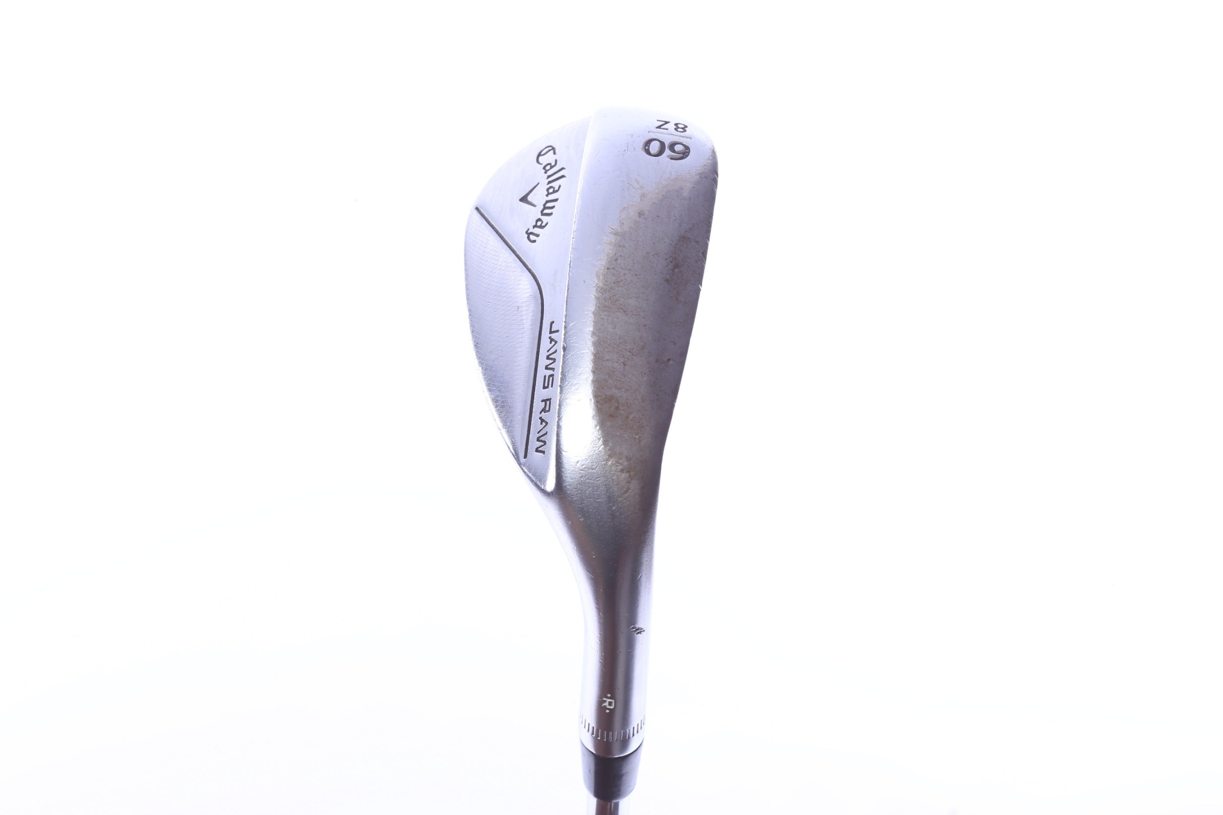 Used Callaway JAWS Forged Raw Lob Wedge - Right-Handed - 60 Degrees - Wedge Flex