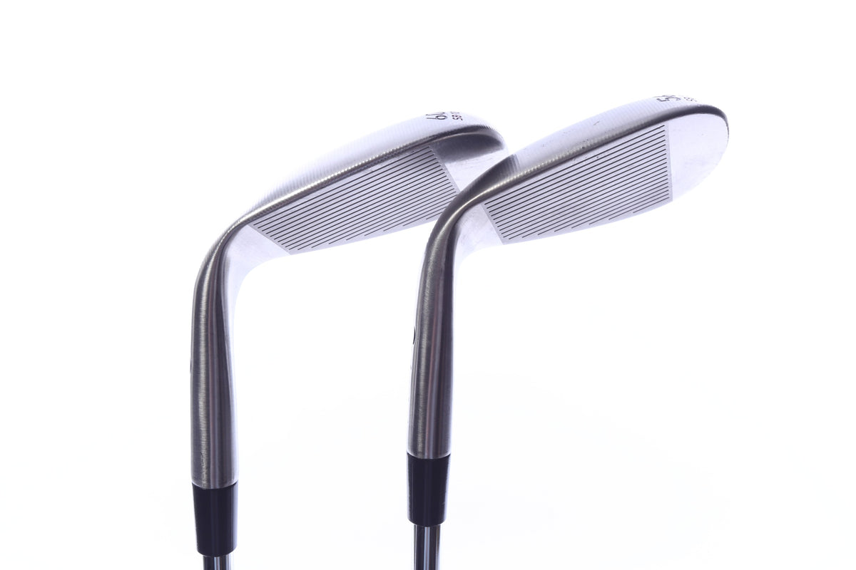 Used TaylorMade Milled Grind Chrome Wedge Set - Right-Handed - 56*, 60* - Wedge Flex-Next Round