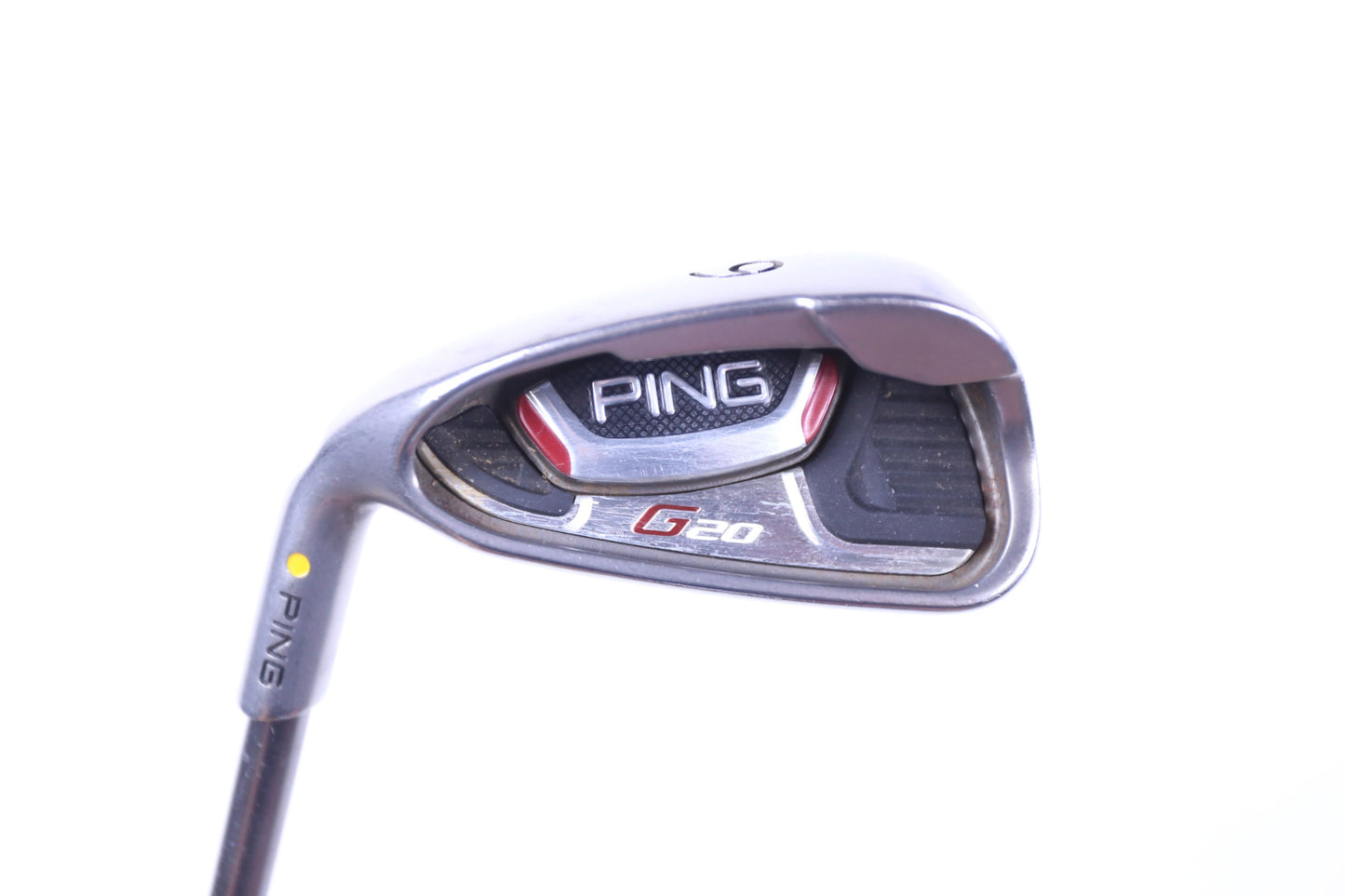 Used Ping G20 Single 6-Iron - Left-Handed - Soft Regular Flex-Next Round