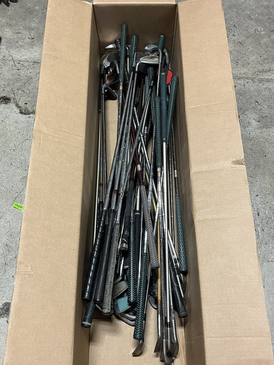 Wholesale Lot of 50 Single Irons. Wilson, MacGregor, Spalding-Next Round