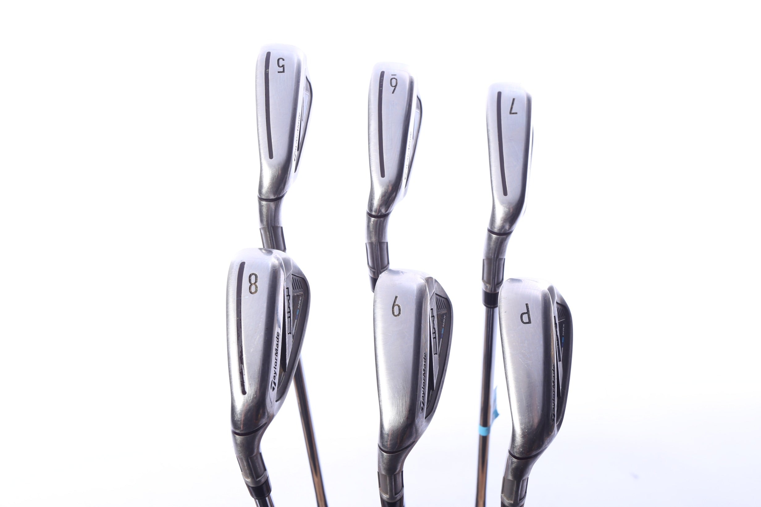 Used TaylorMade SIM2 MAX Iron Set - Left-Handed - 5-PW - Regular Flex