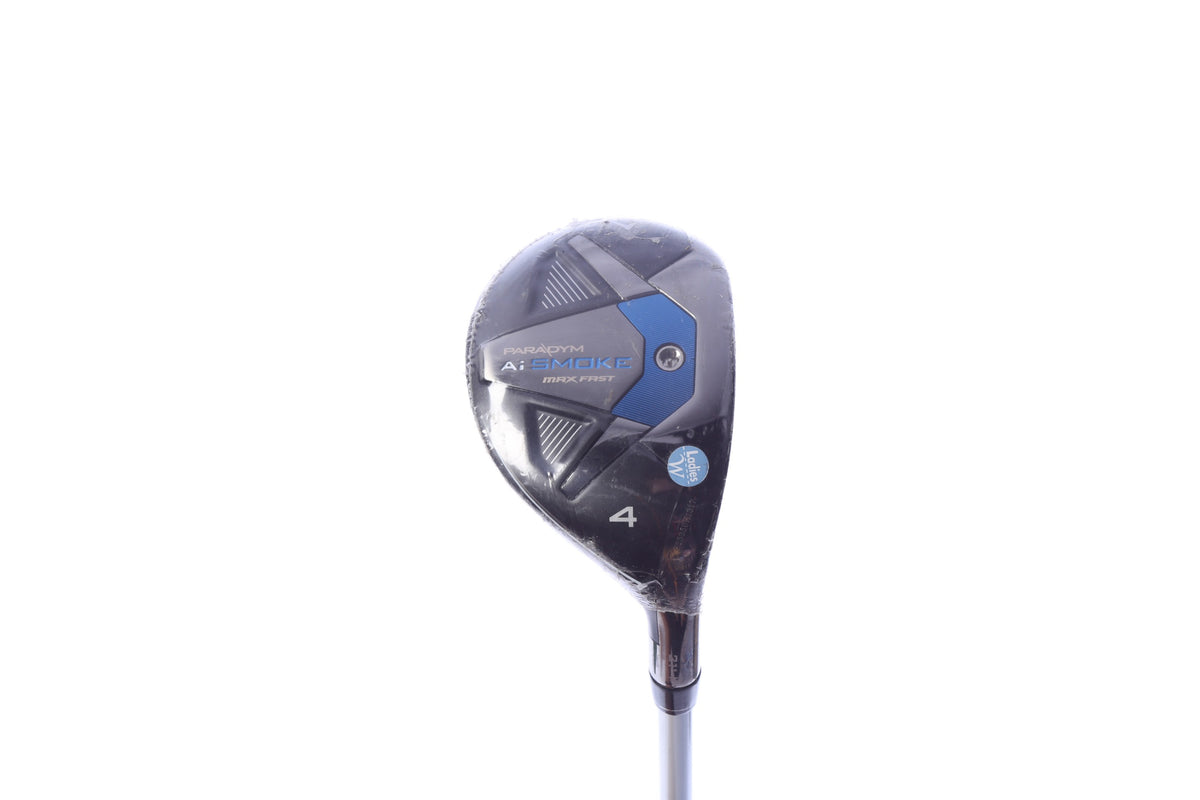 Used Callaway Paradym Ai Smoke MAX Fast 4H Hybrid - Right-Handed - 21 Degrees - Ladies Flex