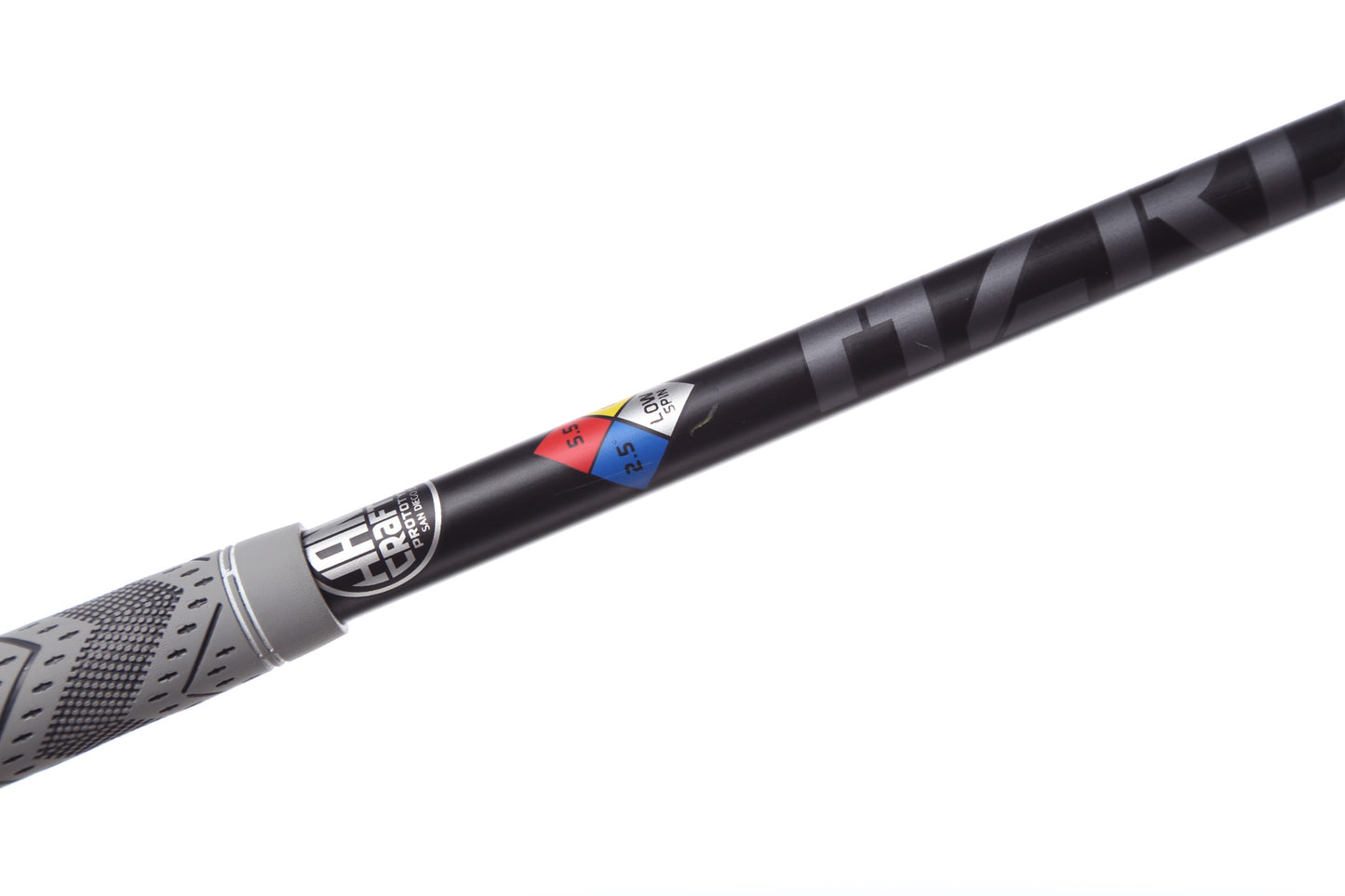 Used Project X HZRDUS Black Hc Hand Crafted Regular Graphite Hybrid Shaft - 38.5 in - PXG Adapter-Next Round