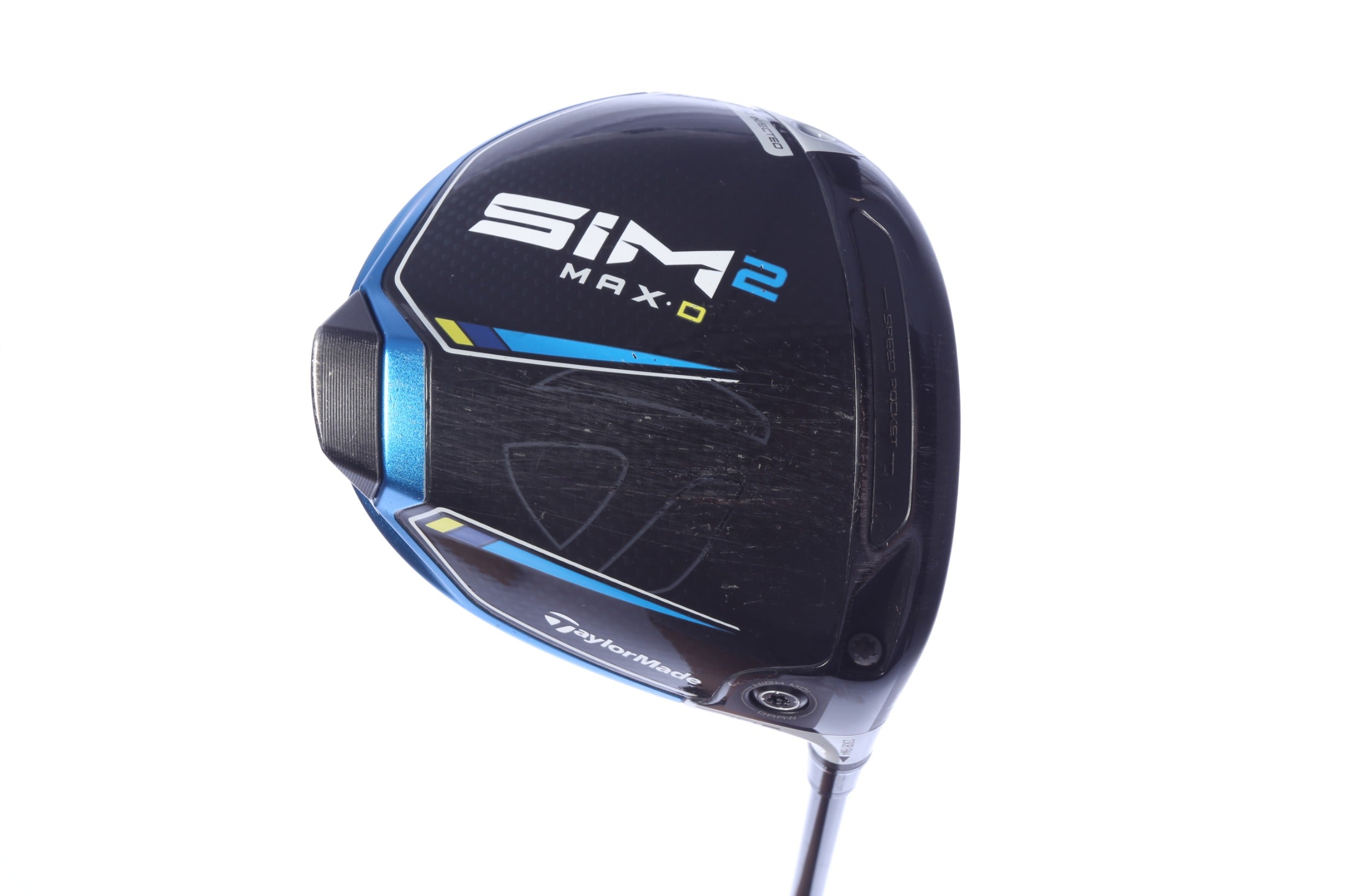 Used TaylorMade SIM2 MAX-D Driver - 10.5 Degrees - Stiff Flex Project X Hzrdus Smoke RDX - Right-Handed