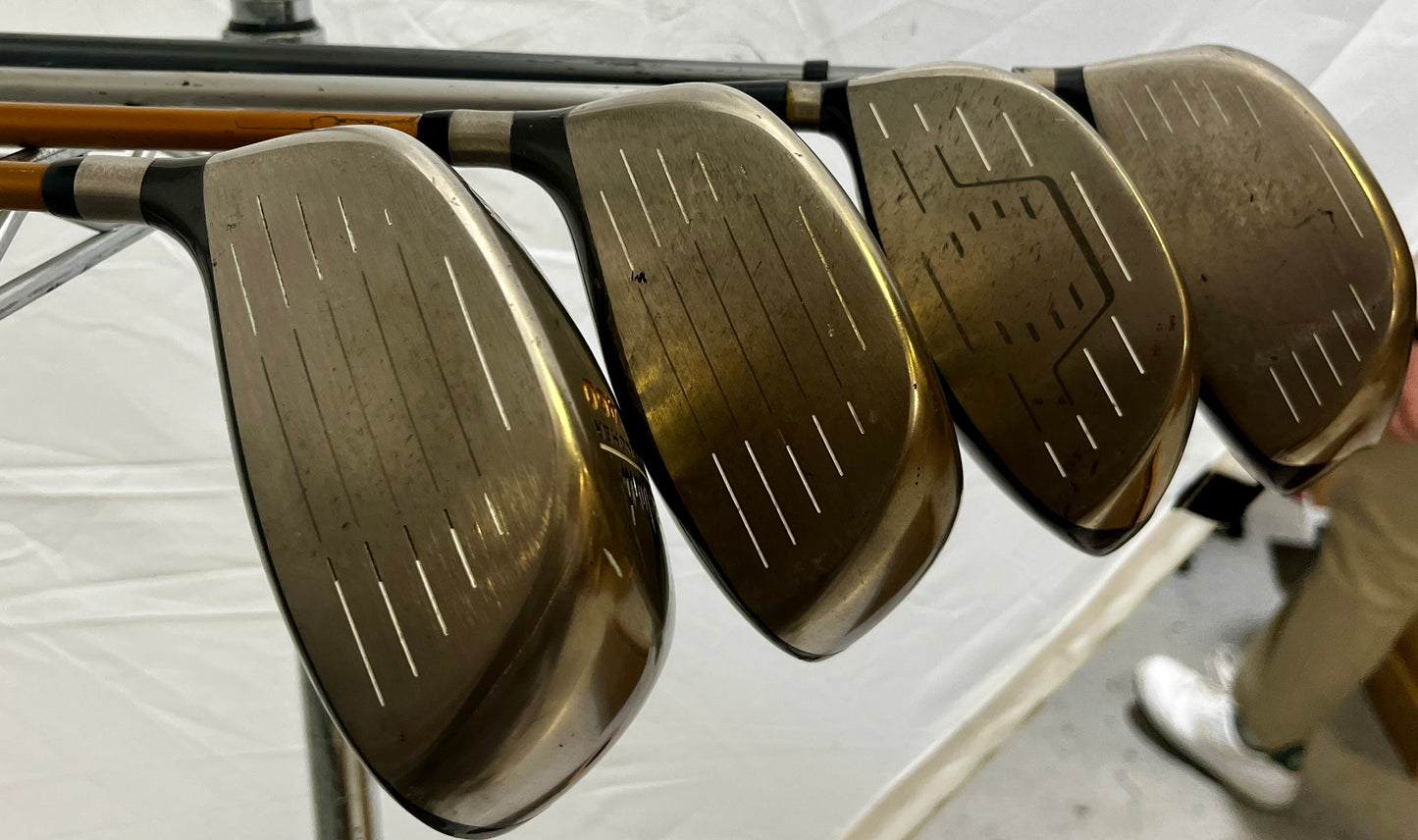 Wholesale Lot of 20 Golf Clubs - Cleveland Drivers & TaylorMade Fairway Woods-Next Round