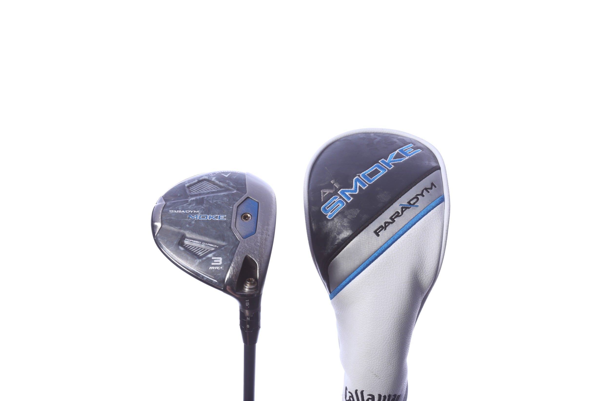 Used Callaway Paradym Ai Smoke MAX 3-Wood - Right-Handed - 15 Degrees - Stiff Flex