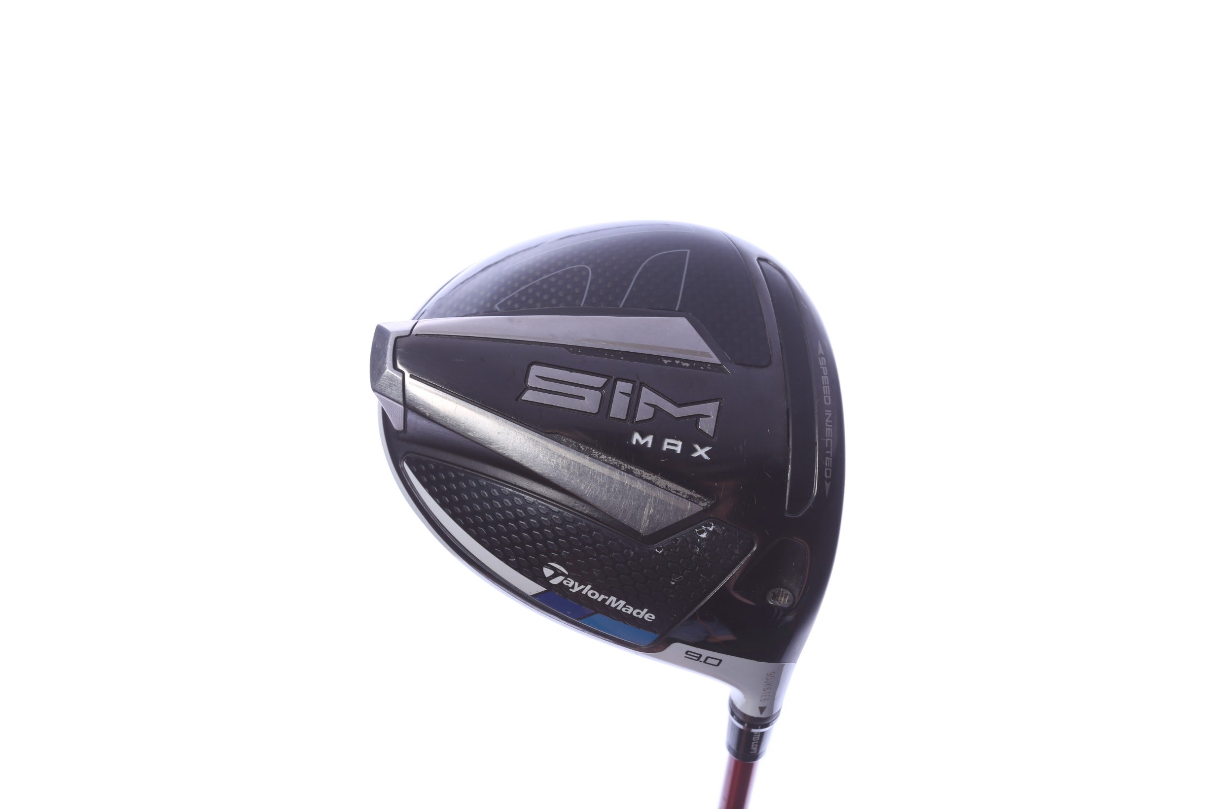Used TaylorMade SIM MAX Driver - 9 Degrees - Stiff Flex Fujikura Ventus Red - Right-Handed