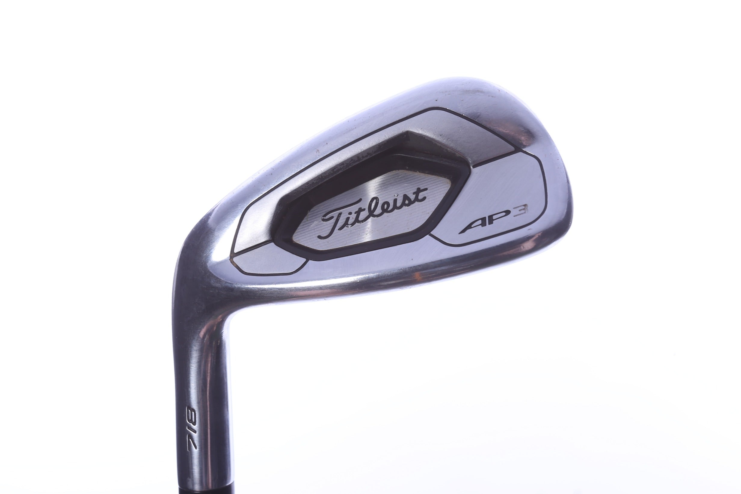 Used Titleist 718 AP3 Single 9-Iron - Left-Handed - Stiff Flex