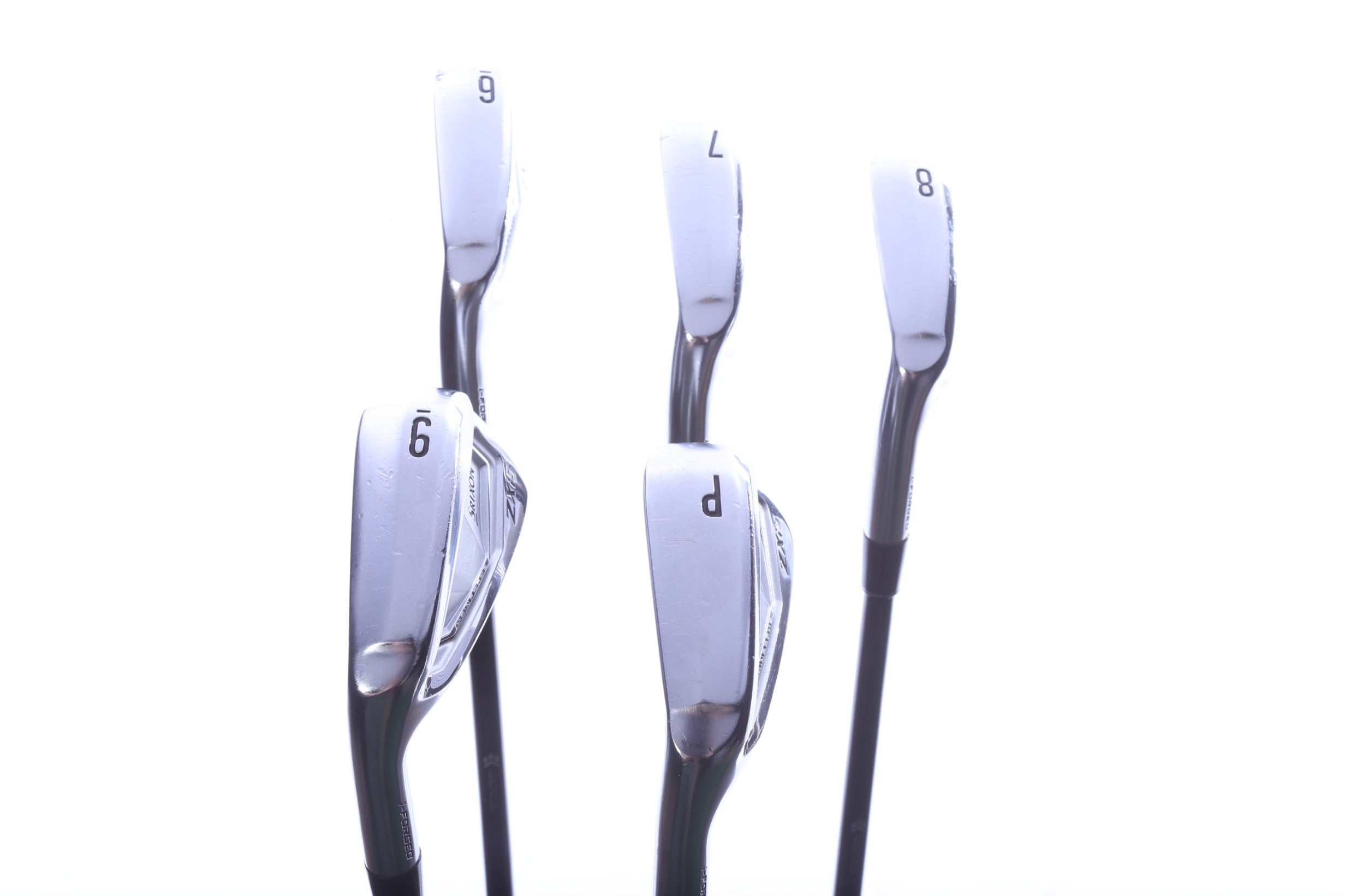Used Srixon ZXi5 Iron Set - Left-Handed - 6-PW - Stiff Flex